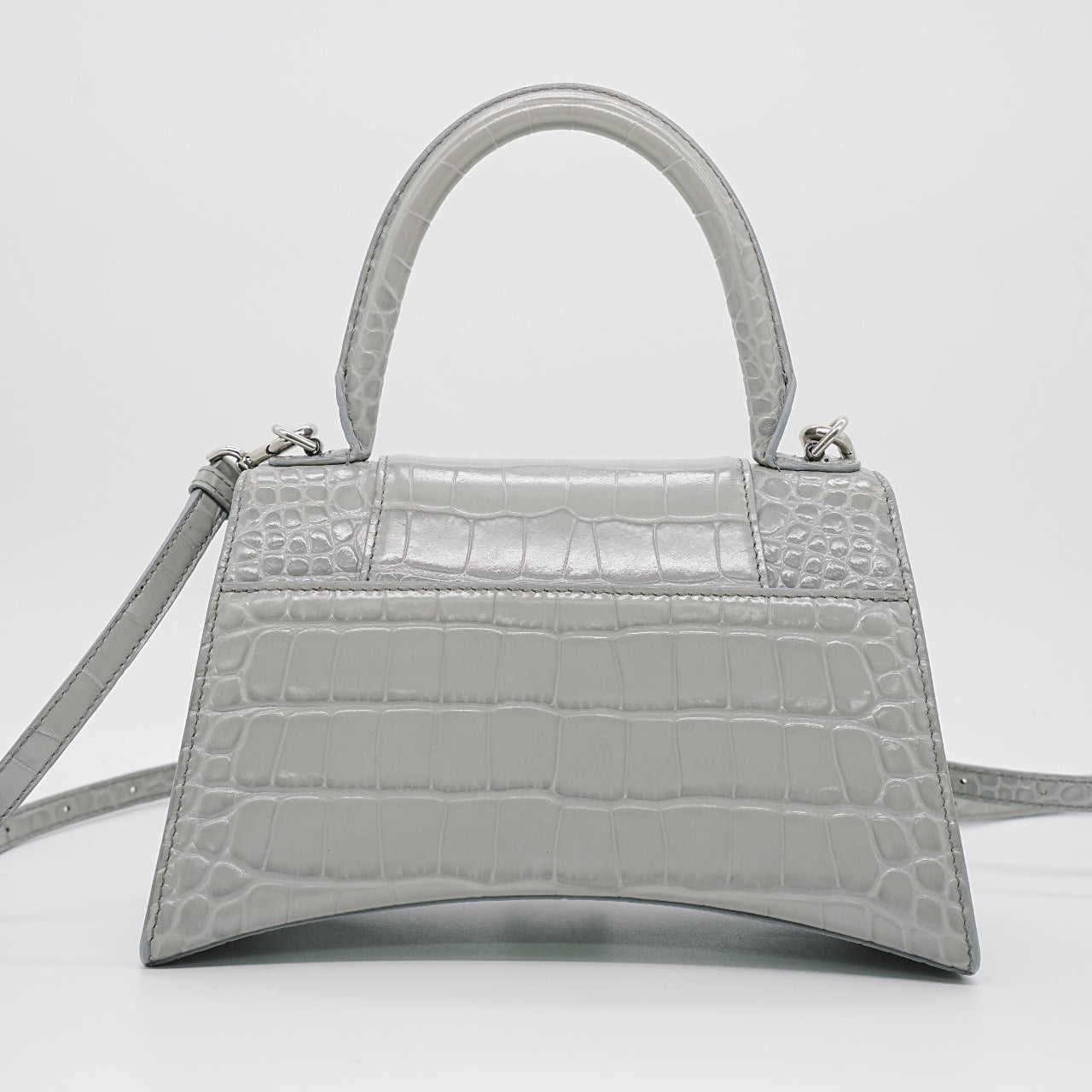 Balenciaga - Hourglass - Leather - Grey - (small)
