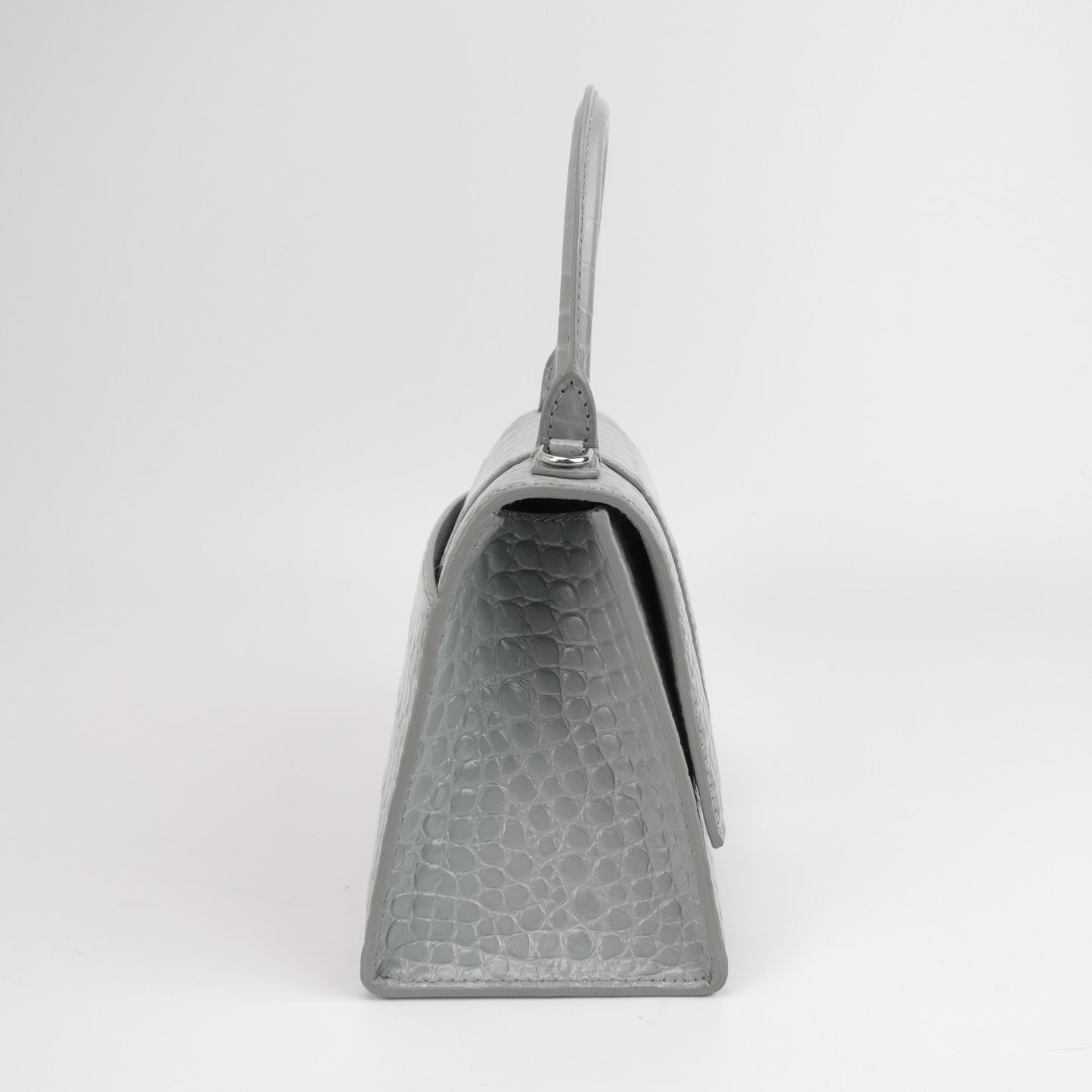 Balenciaga - Hourglass - Leather - Grey - (small)