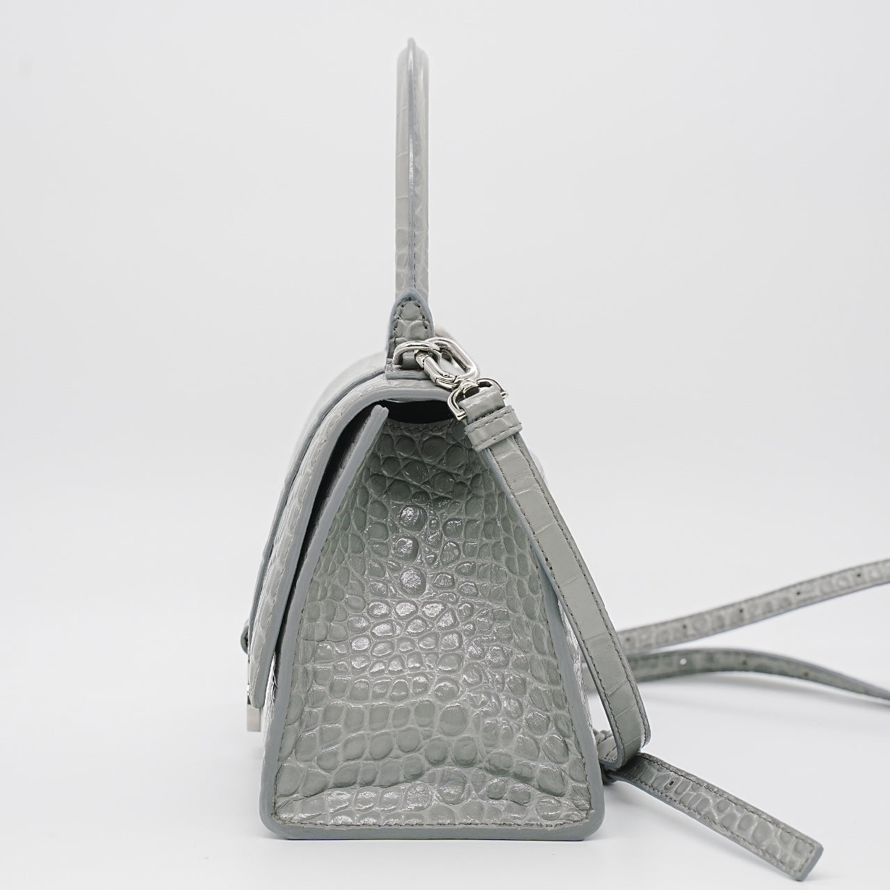 Balenciaga - Hourglass - Leather - Grey - (small)