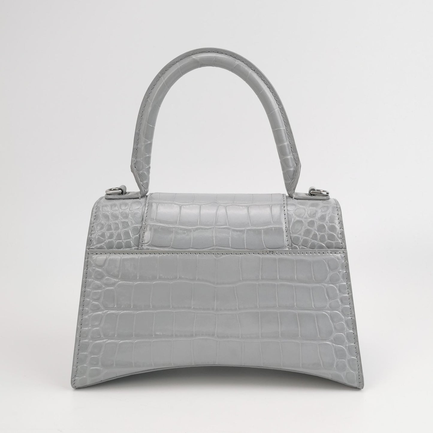 Balenciaga - Hourglass - Leather - Grey - (small)