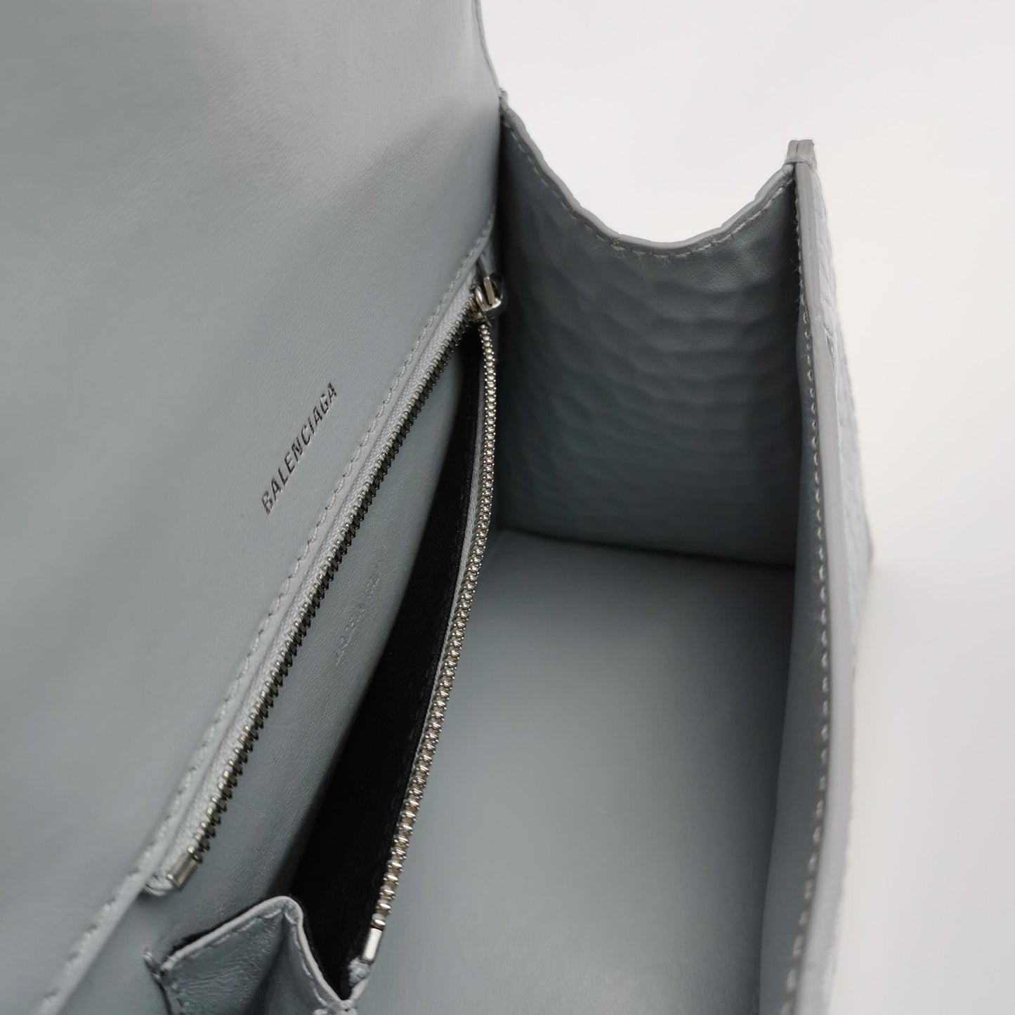 Balenciaga - Hourglass - Leather - Grey - (small)