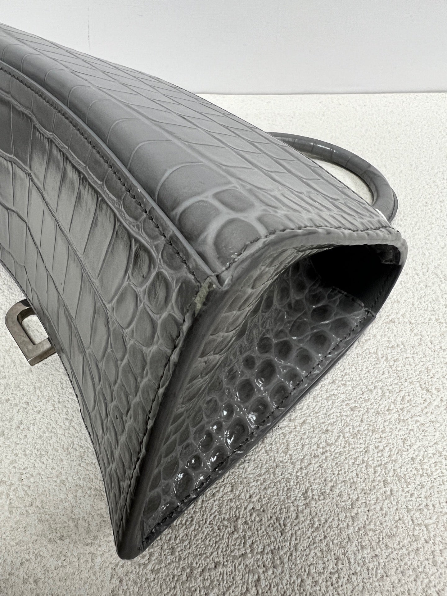 Balenciaga - Hourglass - Leather - Grey - (small)