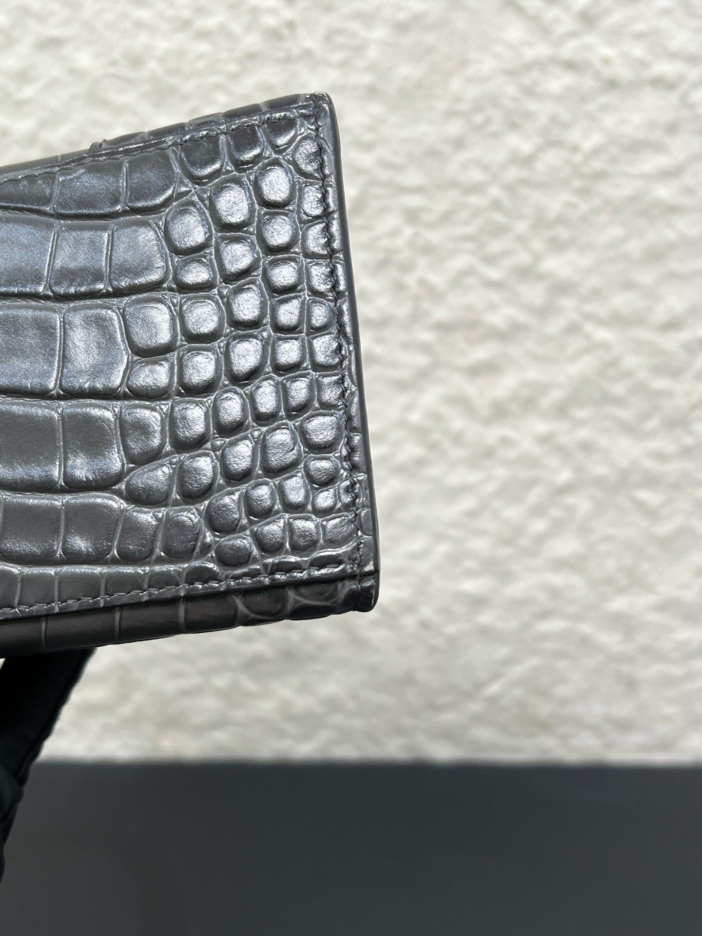 Balenciaga - Hourglass - Leather - Grey - (small)
