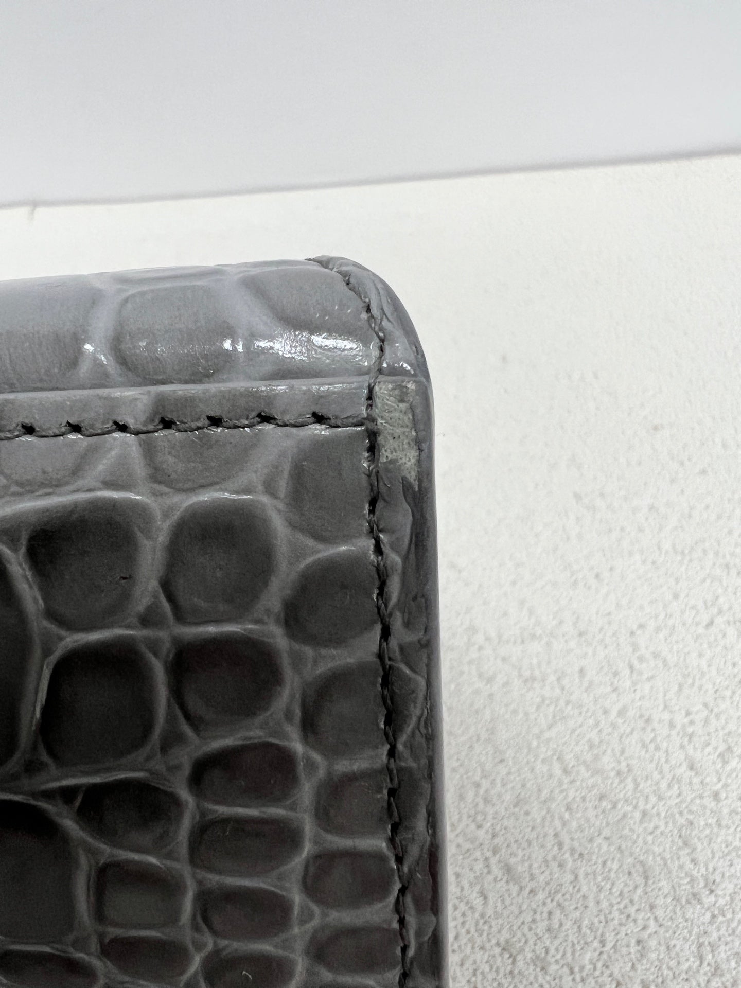 Balenciaga - Hourglass - Leather - Grey - (small)