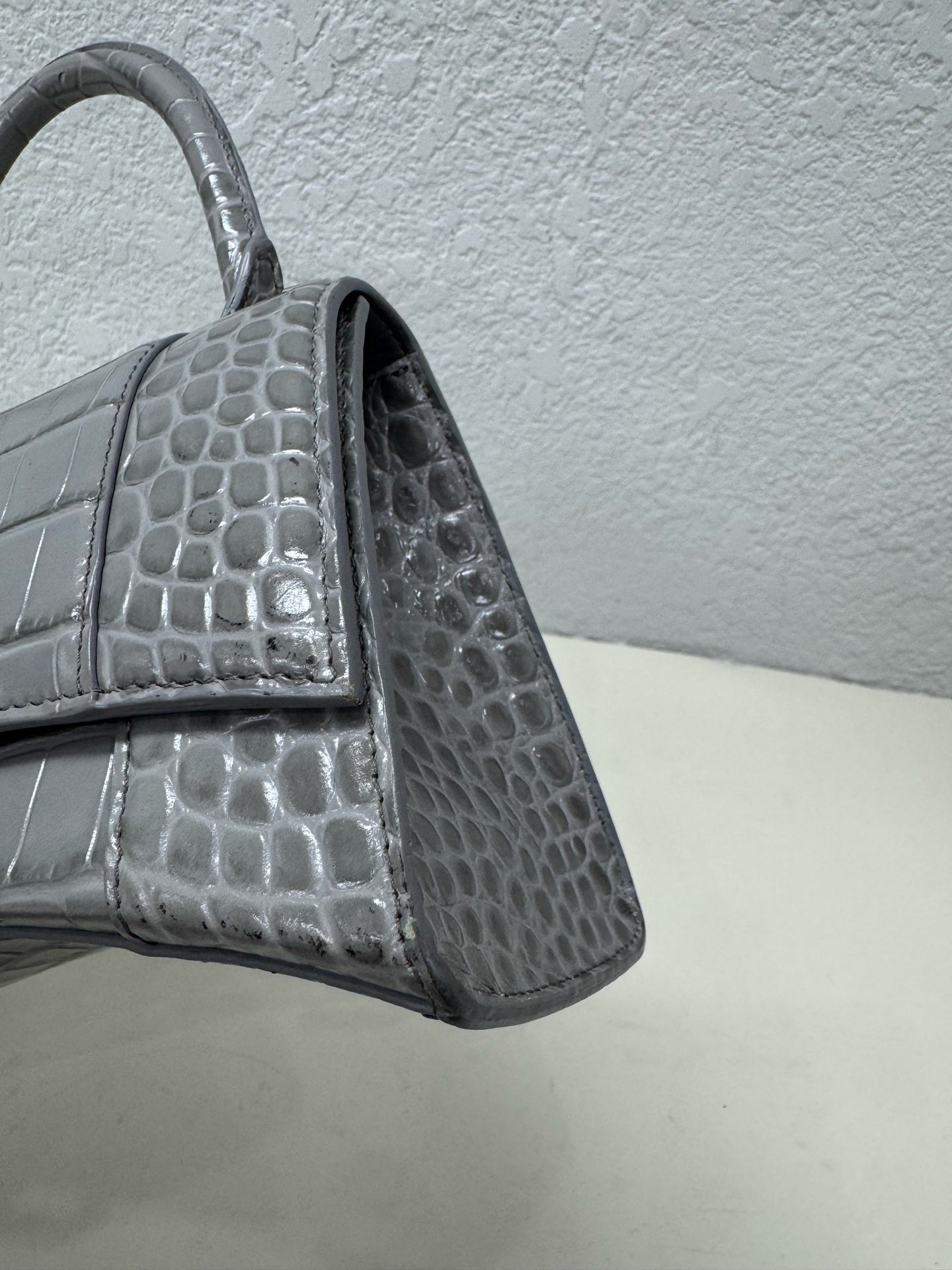 Balenciaga - Hourglass - Leather - Grey - (Small)