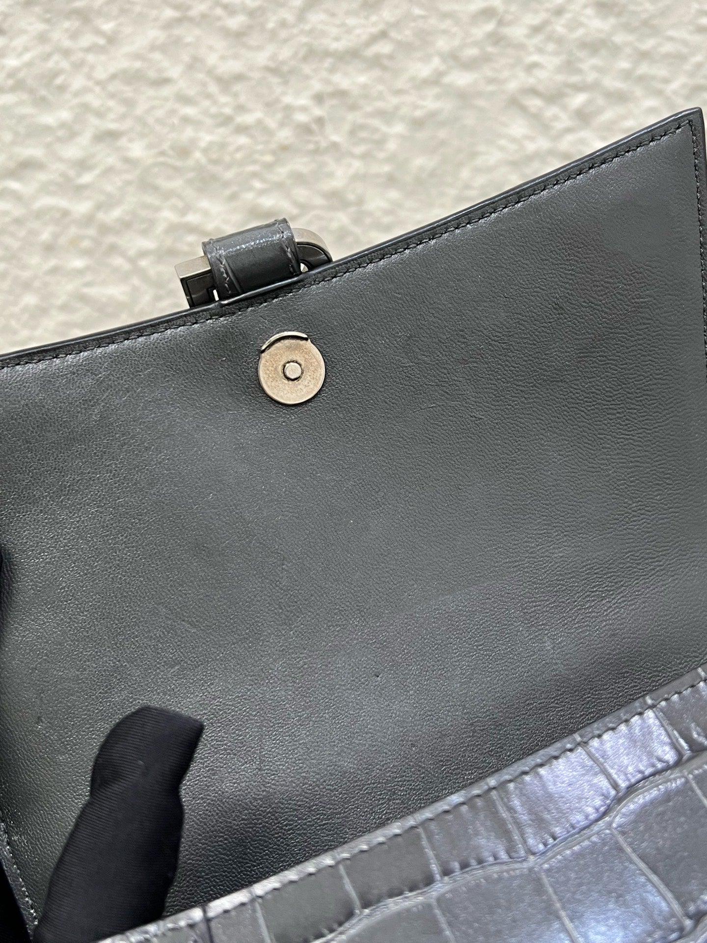 Balenciaga - Hourglass - Leather - Grey - (small)