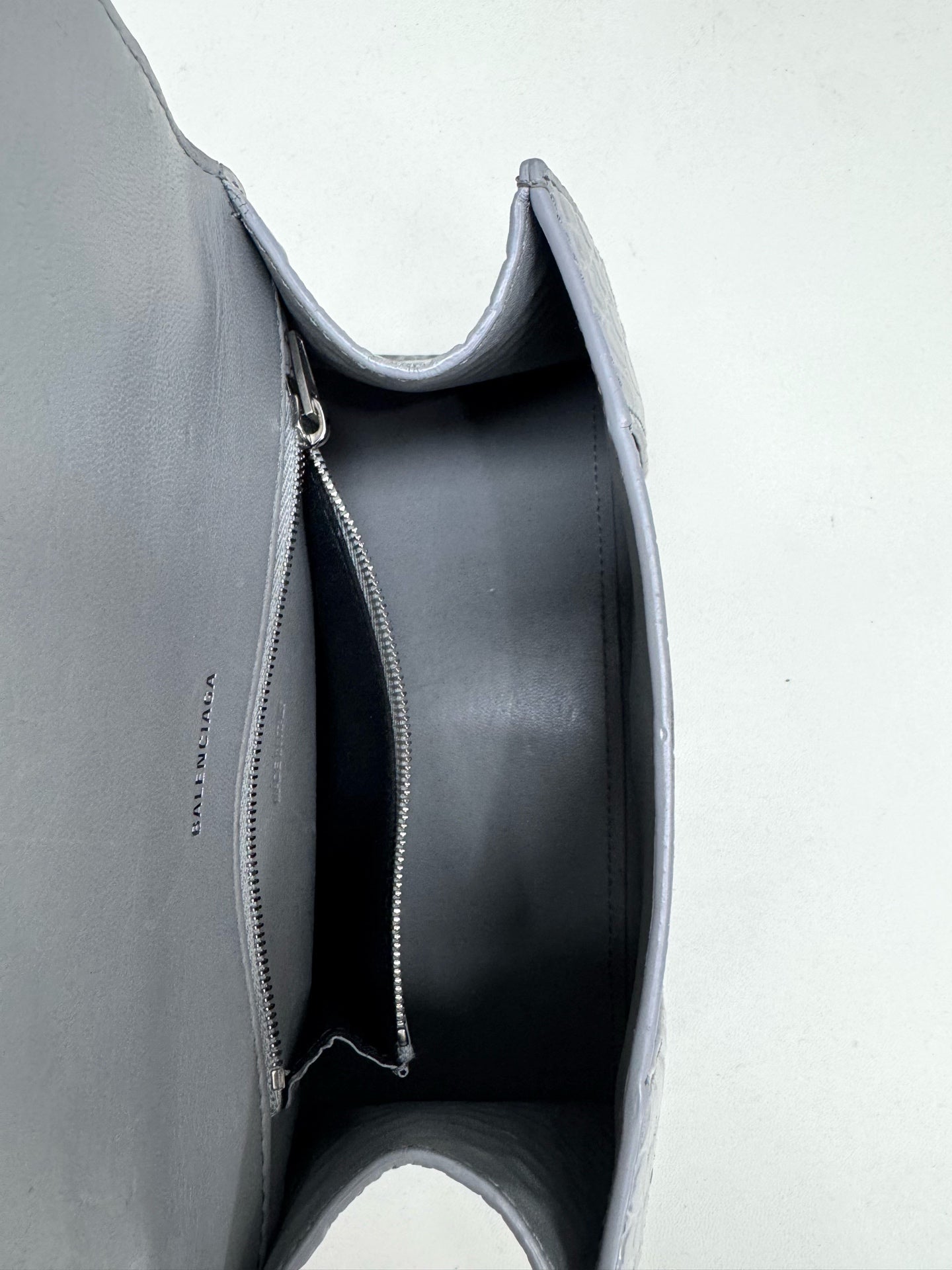 Balenciaga - Hourglass - Leather - Grey - (Small)