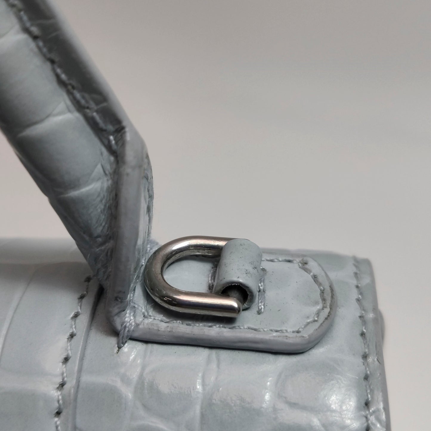 Balenciaga - Hourglass - Leather - Grey - (small)