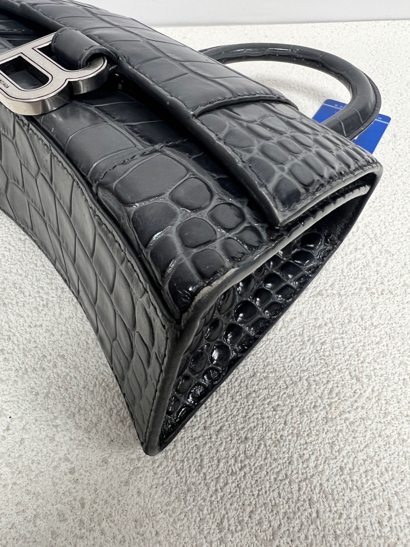 Balenciaga - Hourglass - Leather - Grey - (XS)