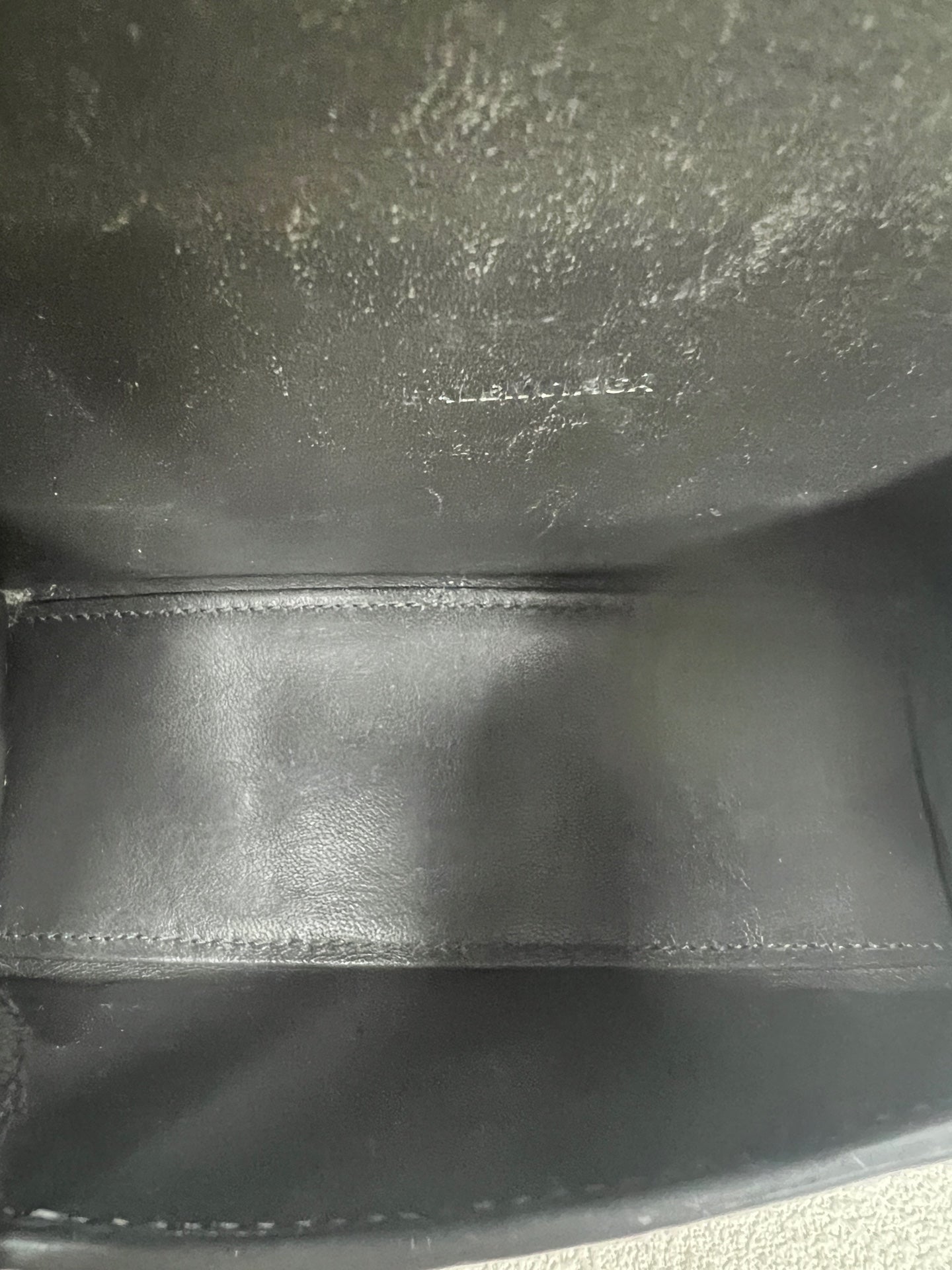 Balenciaga - Hourglass - Leather - Grey - (XS)