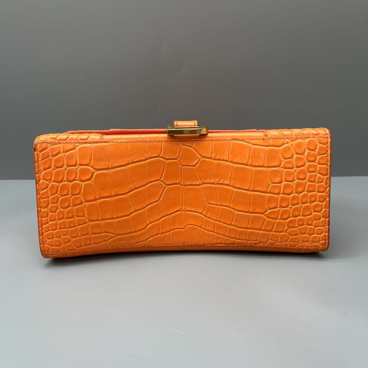 Balenciaga - Hourglass - Leather - Orange - (mini)