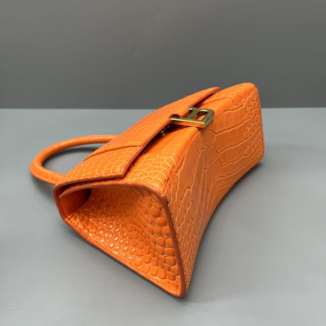 Balenciaga - Hourglass - Leather - Orange - (mini)