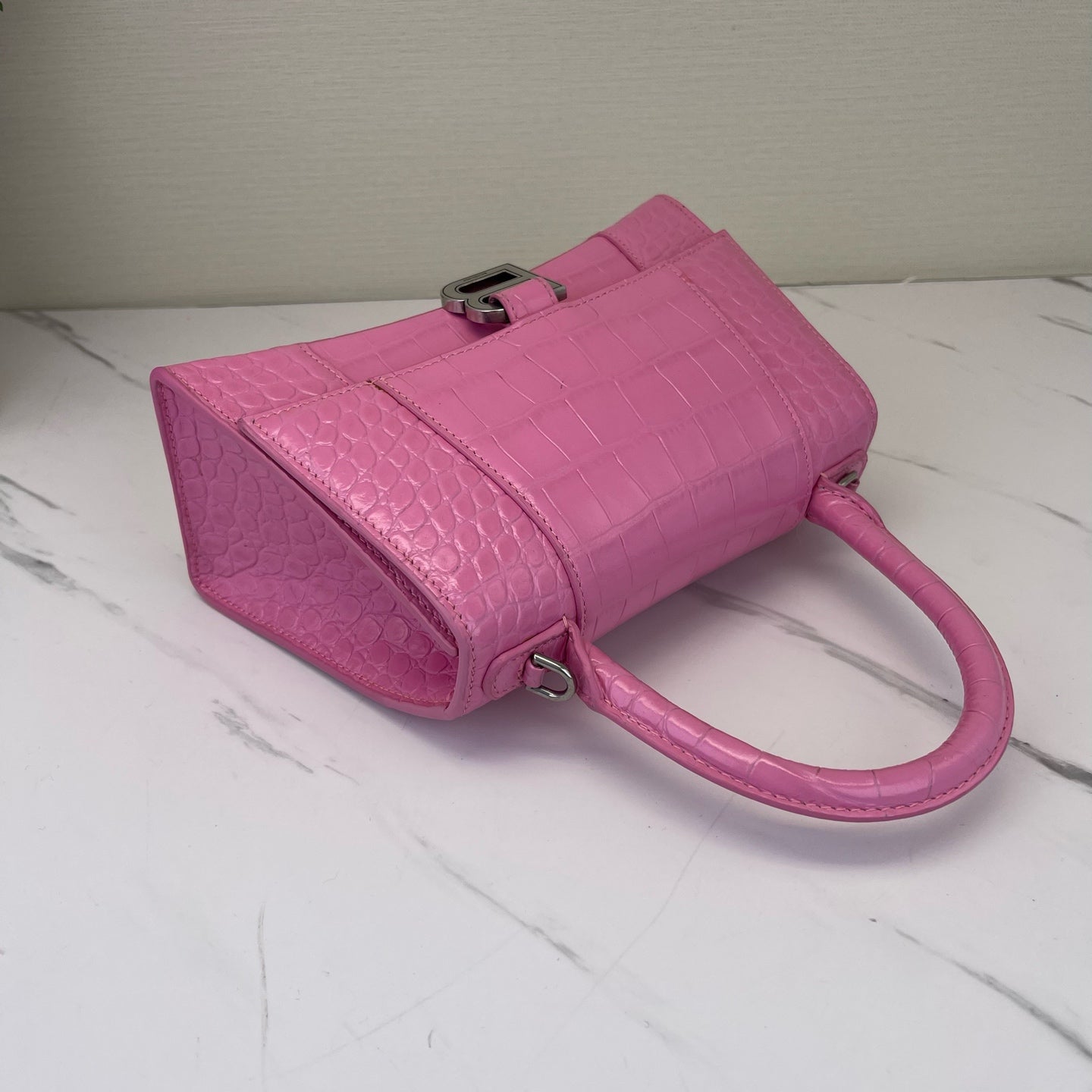 Balenciaga - Hourglass - Leather - Pink - (small)