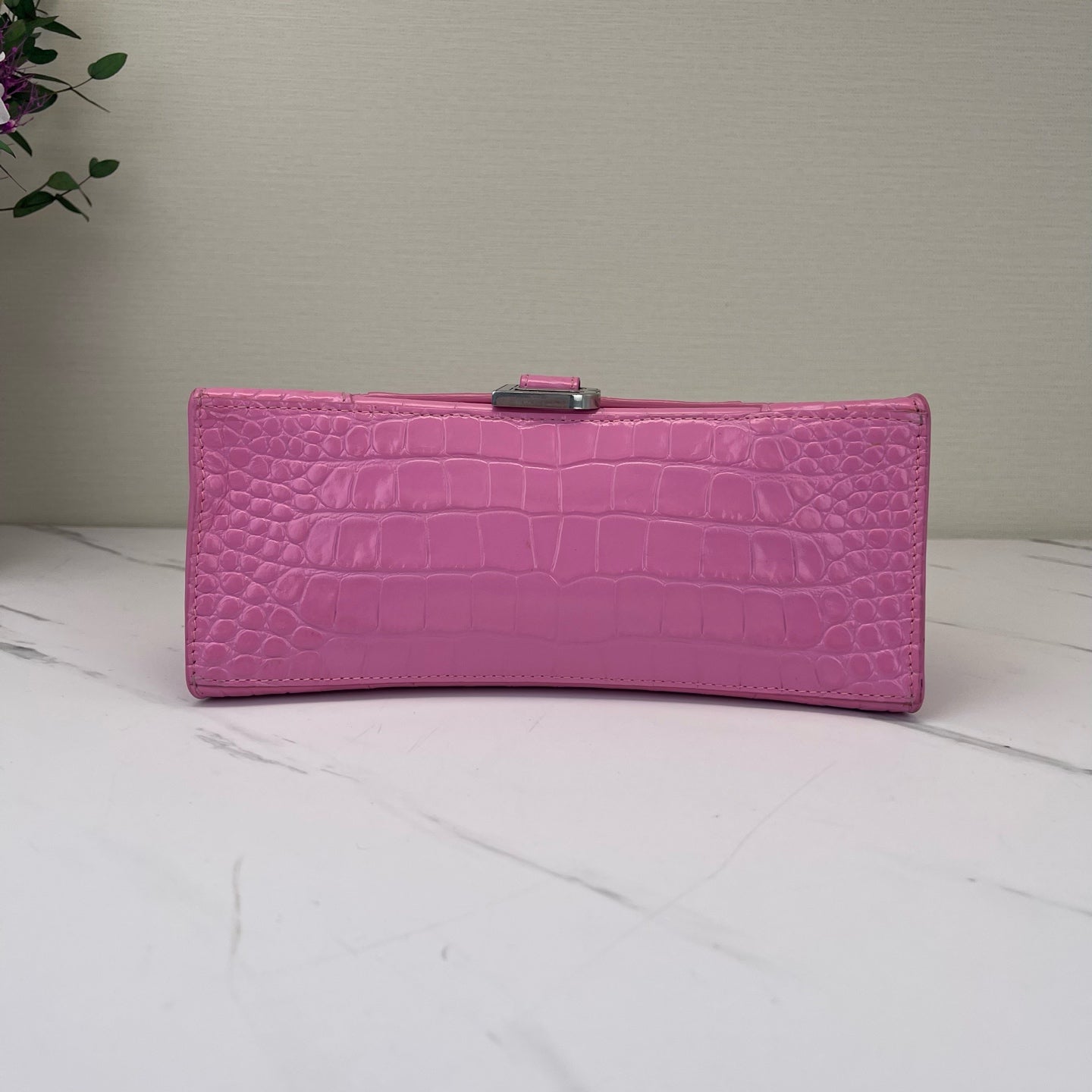 Balenciaga - Hourglass - Leather - Pink - (small)