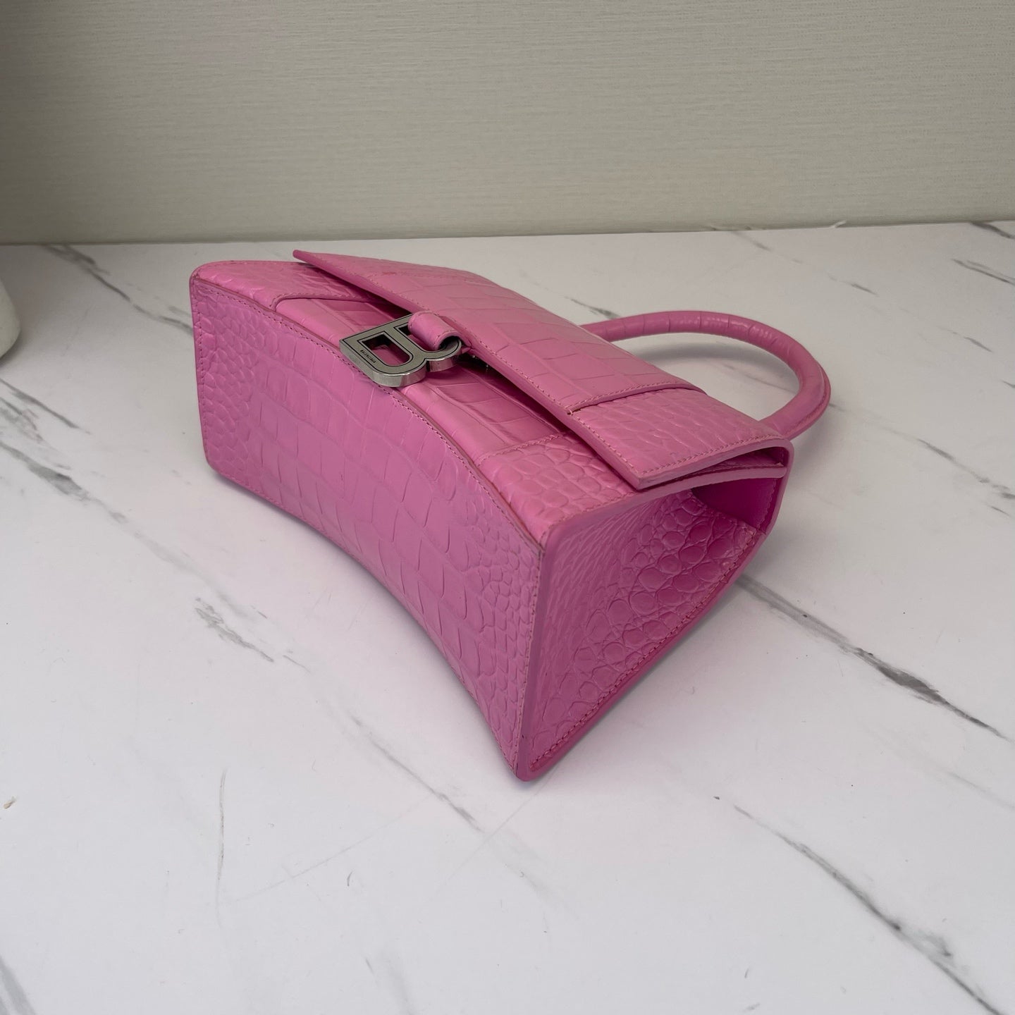 Balenciaga - Hourglass - Leather - Pink - (small)