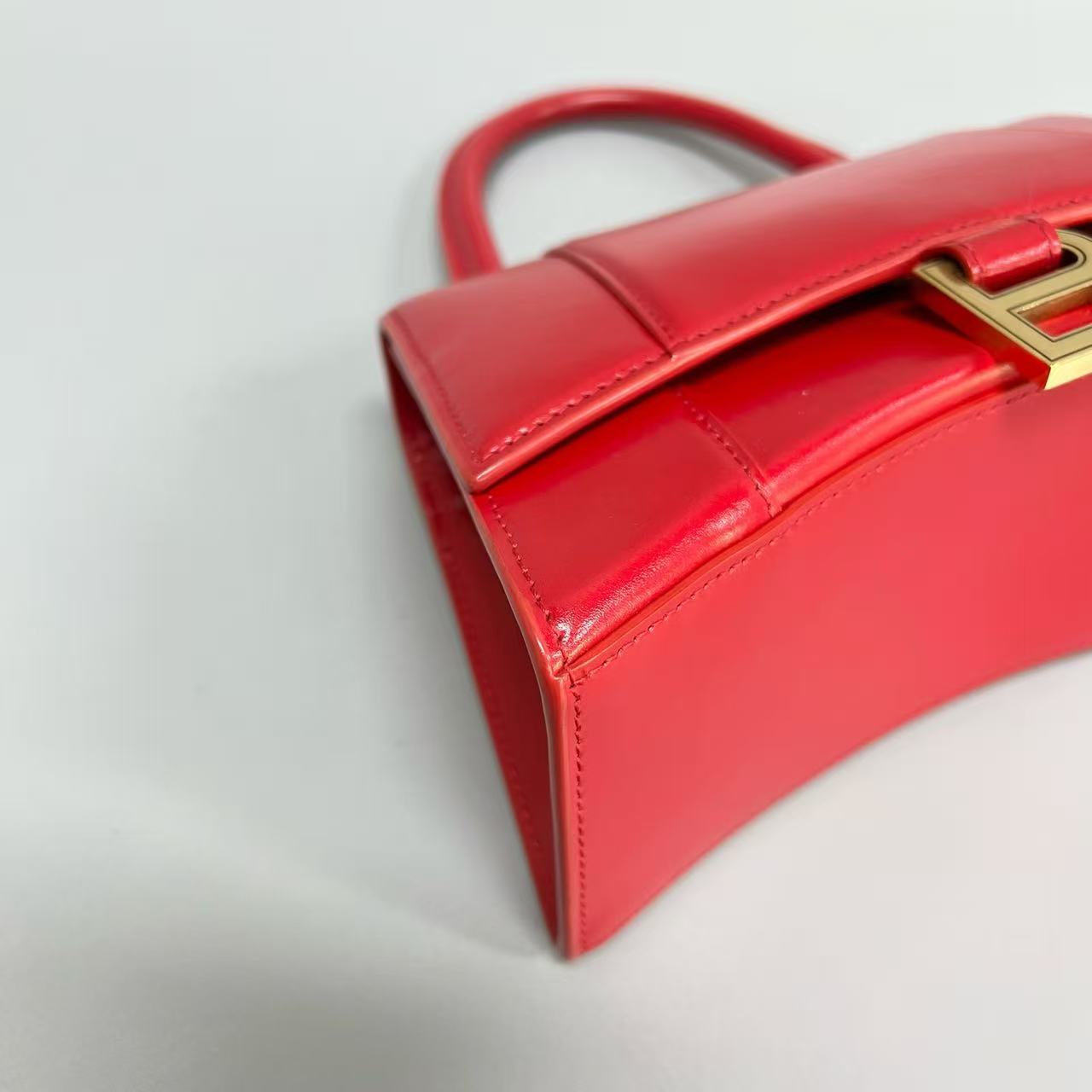 Balenciaga - Hourglass - Leather - Red - (Small)