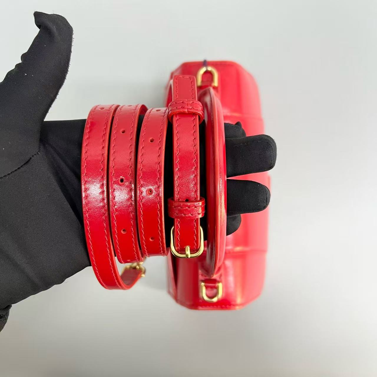 Balenciaga - Hourglass - Leather - Red - (Small)