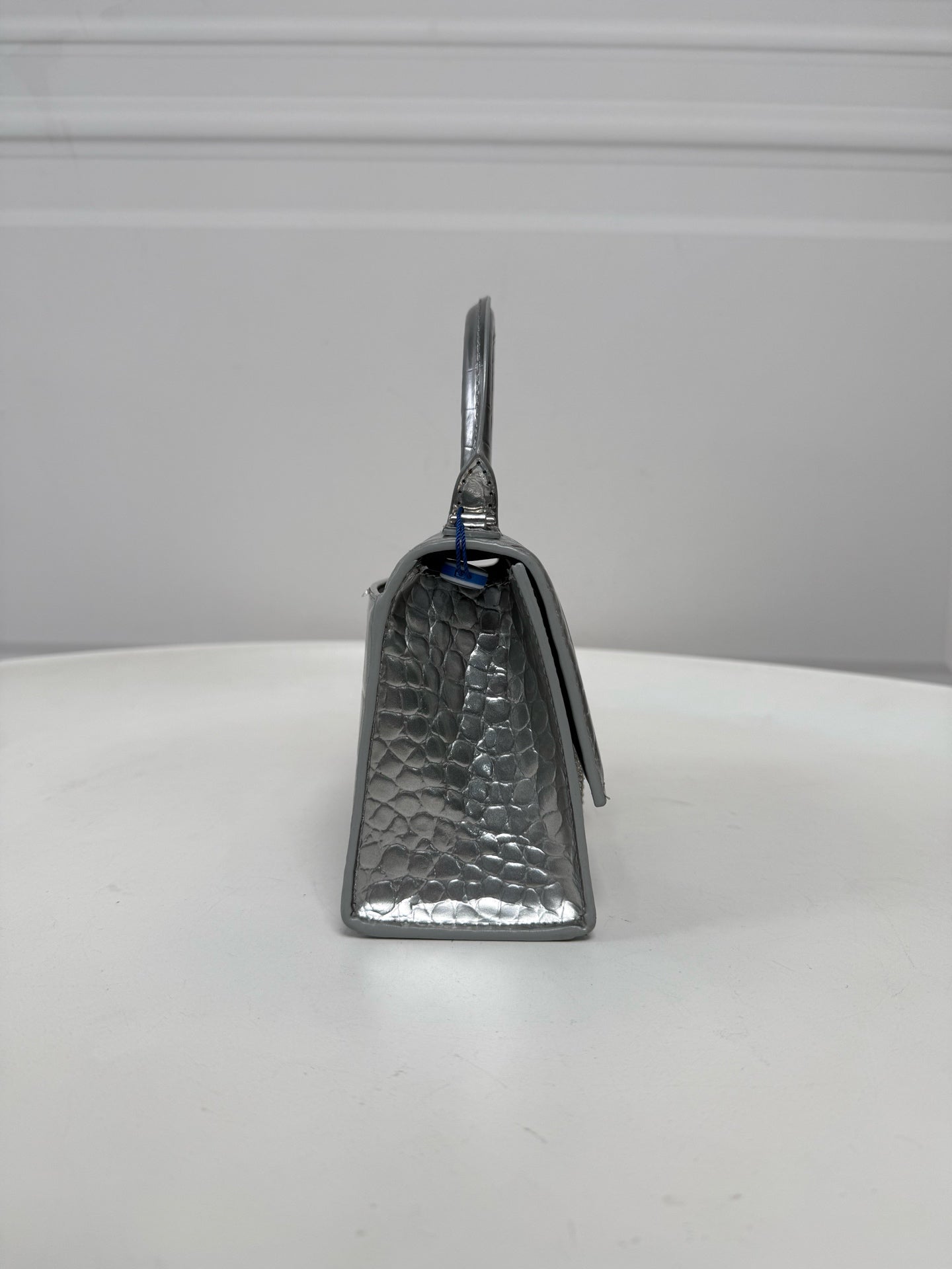 Balenciaga - Hourglass - Leather - Silver - (XS)