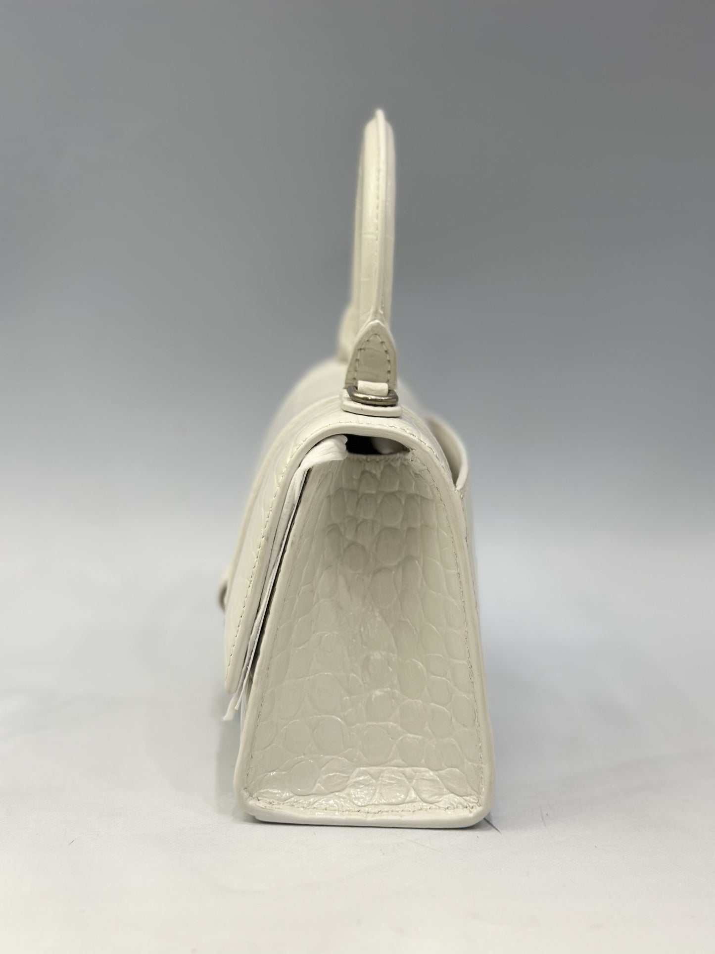Balenciaga - Hourglass - Leather - White - (mini)