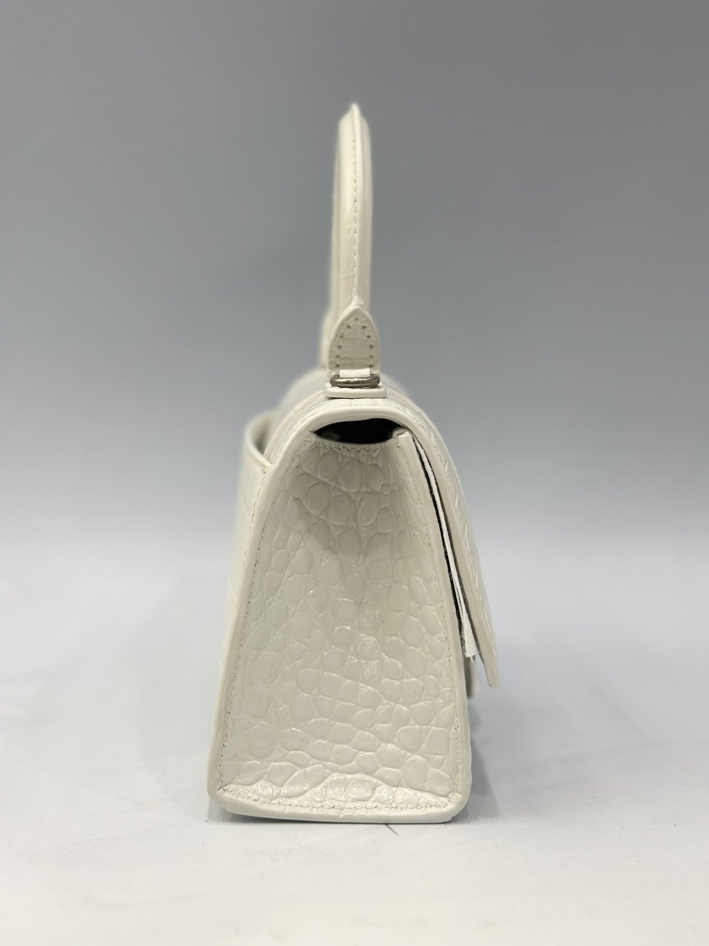 Balenciaga - Hourglass - Leather - White - (mini)