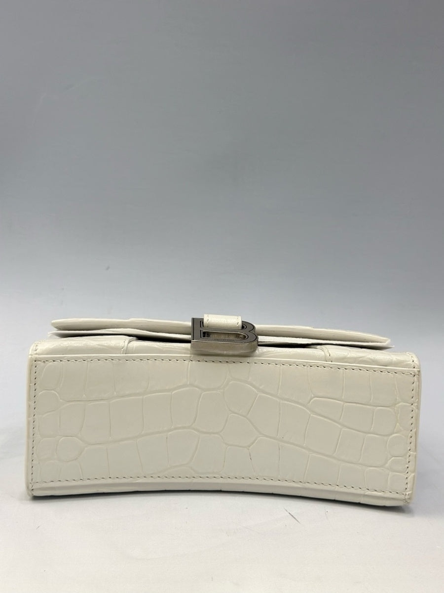 Balenciaga - Hourglass - Leather - White - (mini)