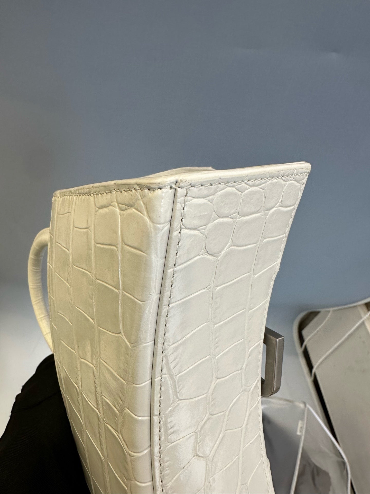 Balenciaga - Hourglass - Leather - White - (mini)