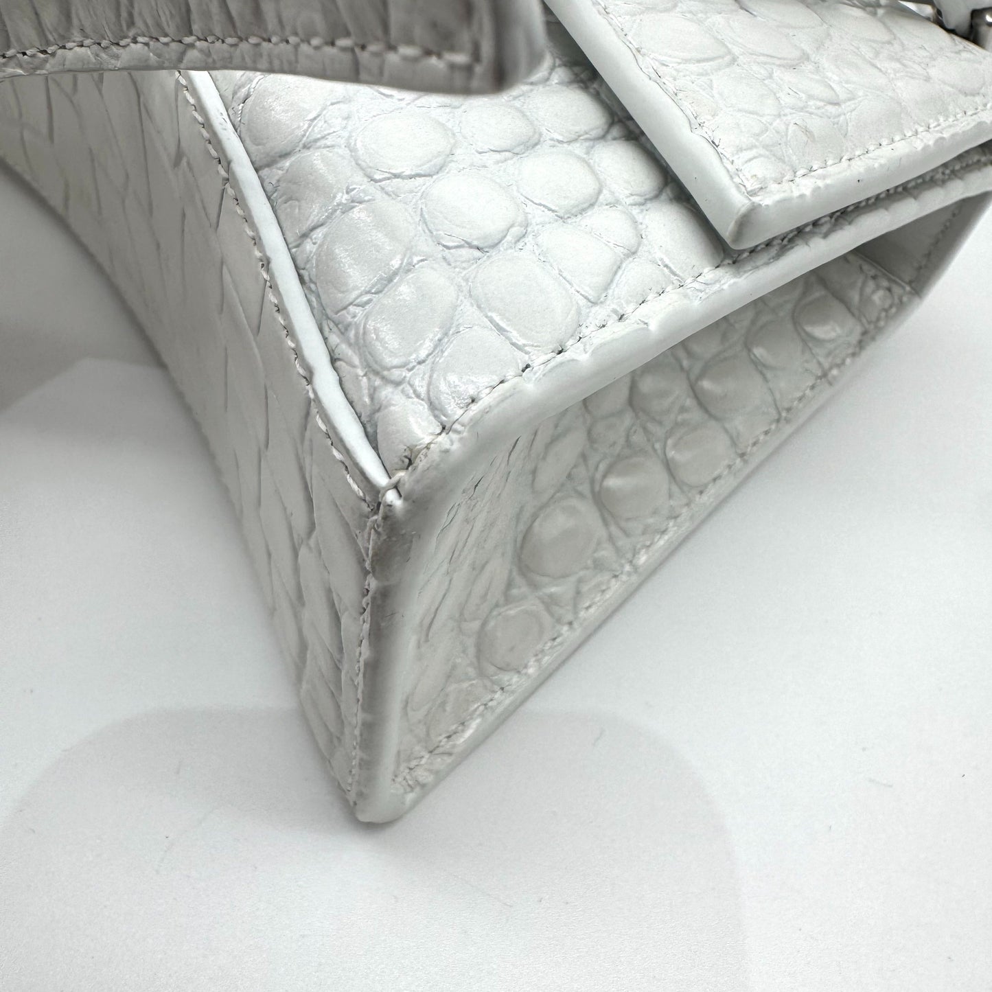 Balenciaga - Hourglass - Leather - White - (mini)