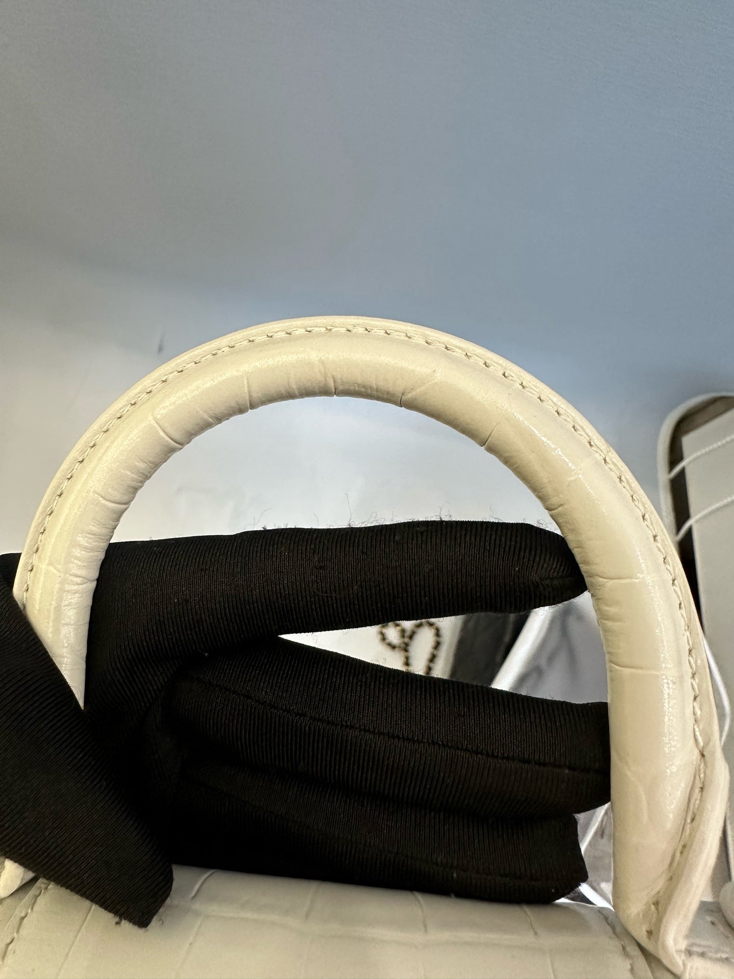 Balenciaga - Hourglass - Leather - White - (mini)