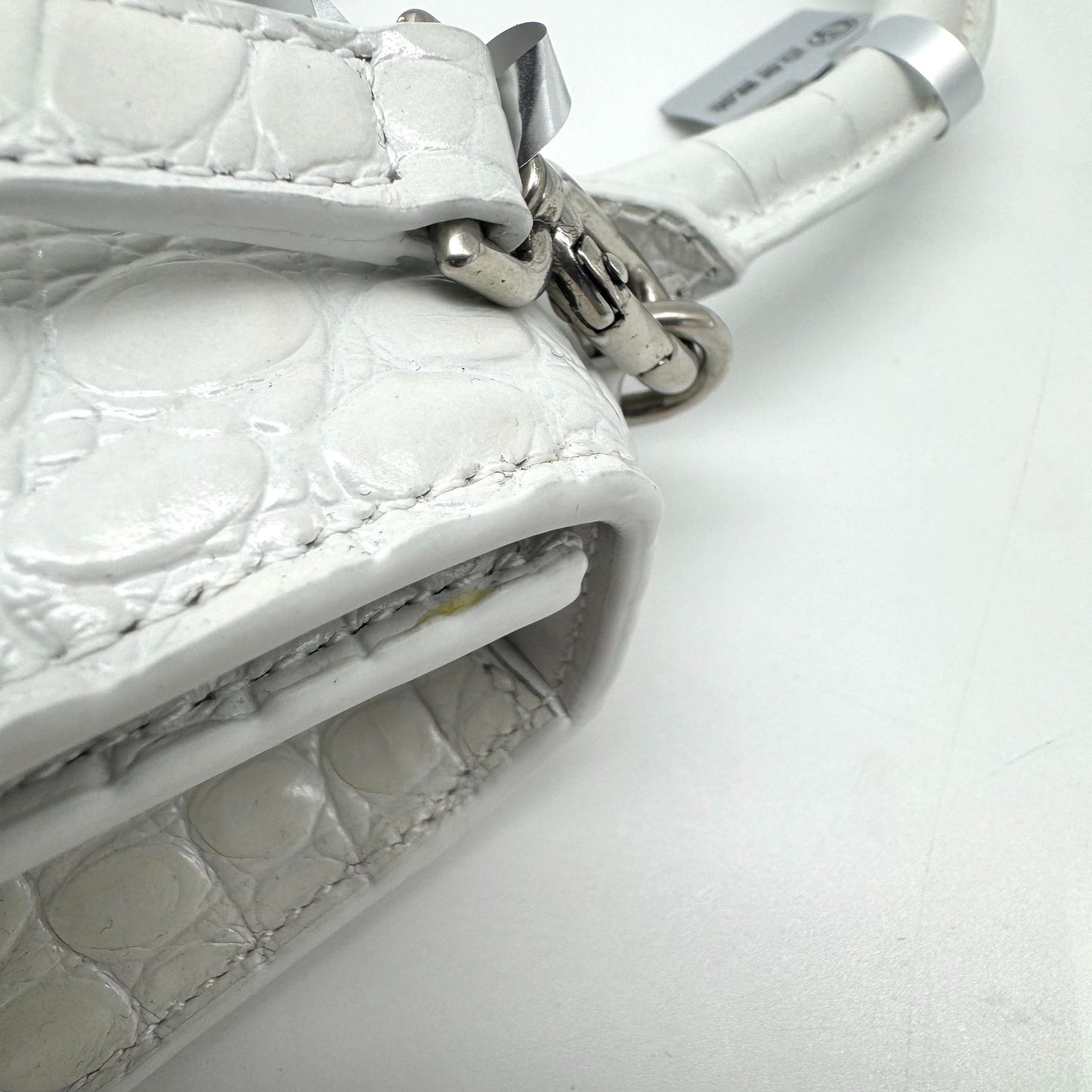 Balenciaga - Hourglass - Leather - White - (mini)