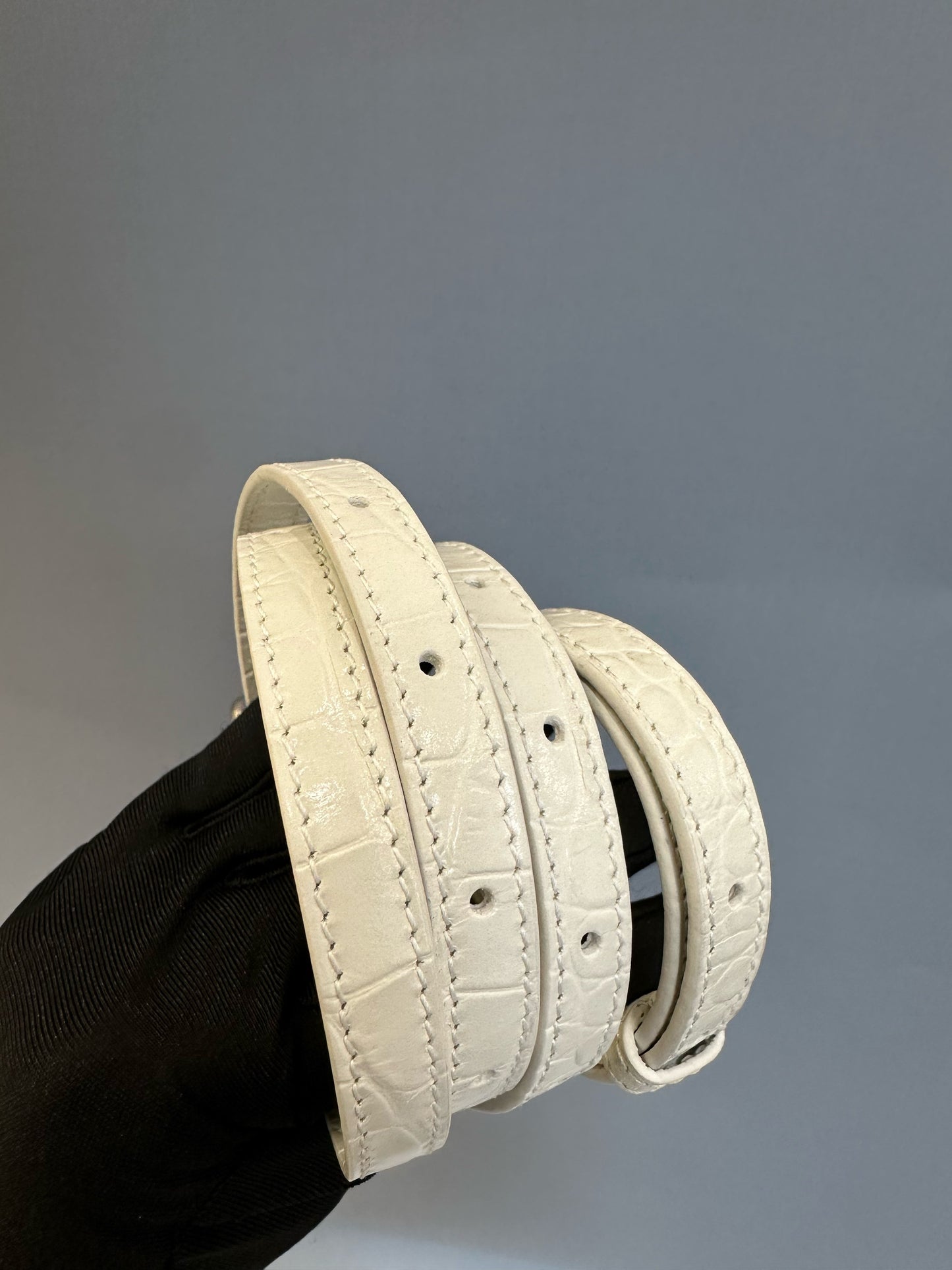 Balenciaga - Hourglass - Leather - White - (mini)