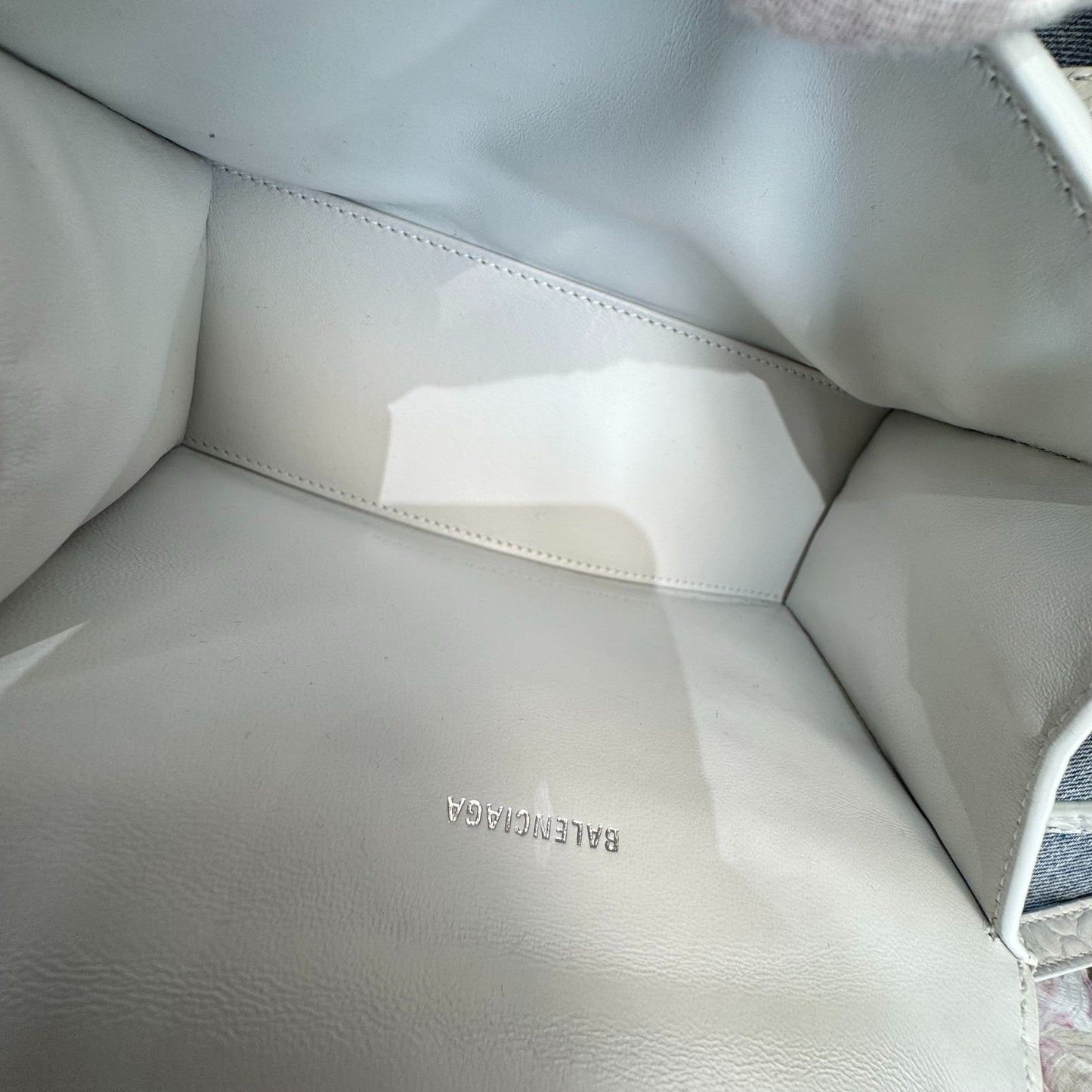 Balenciaga - Hourglass - Leather - White - (mini)