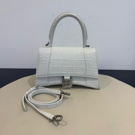 Balenciaga - Hourglass - Leather - White - (small)