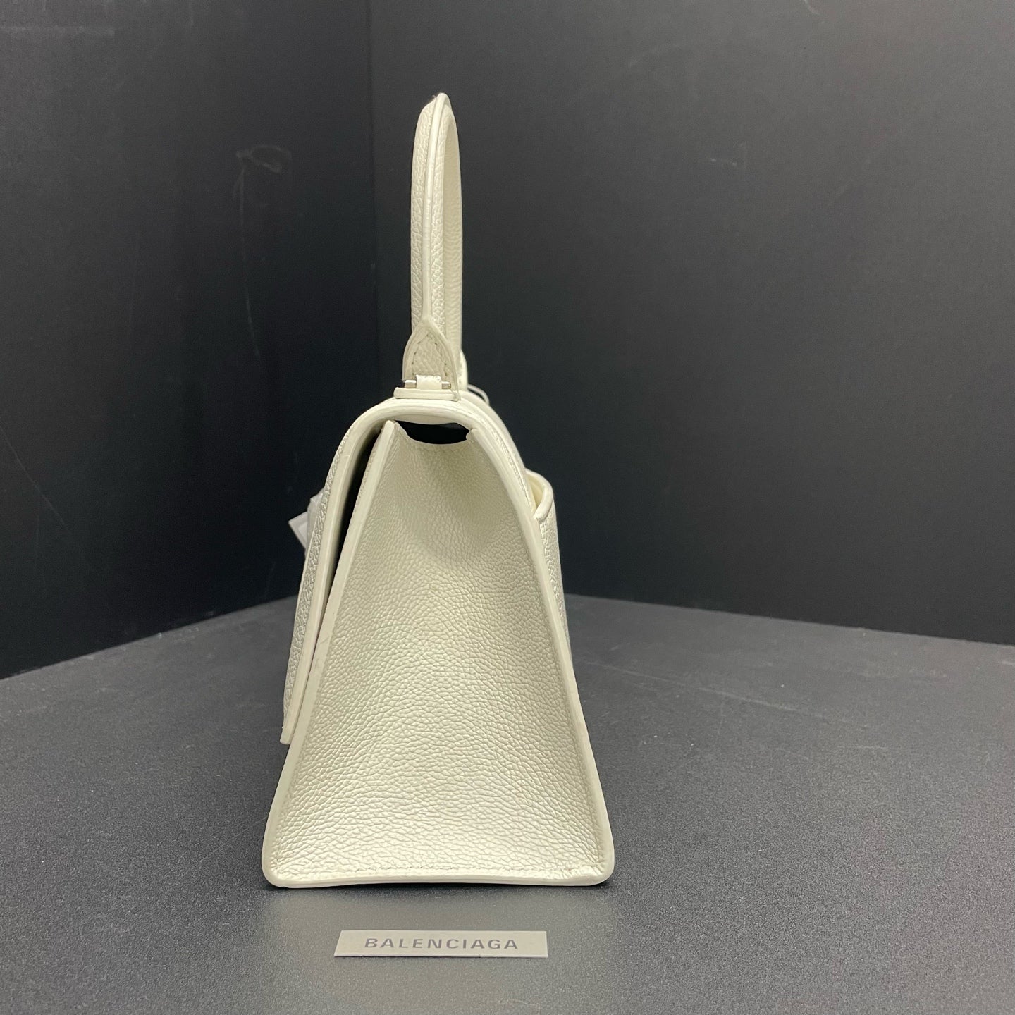 Balenciaga - Hourglass - Leather - White - (small)