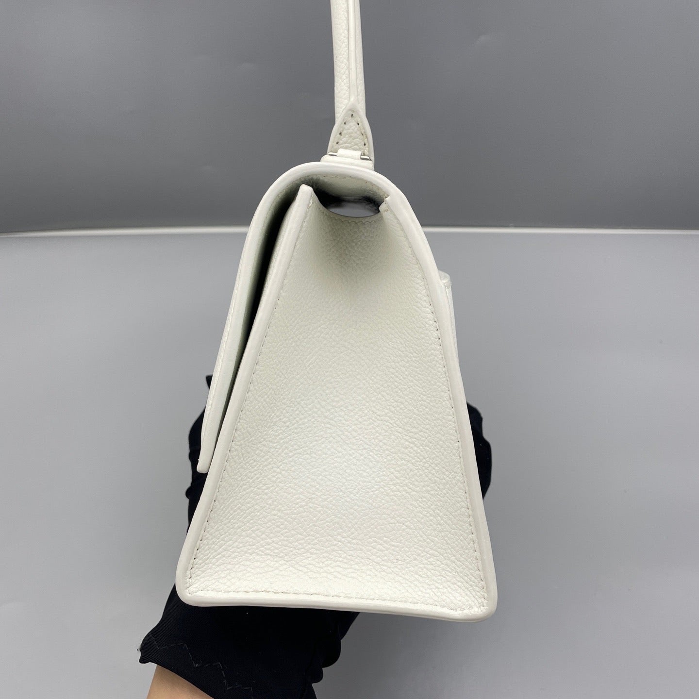 Balenciaga - Hourglass - Leather - White - (small)