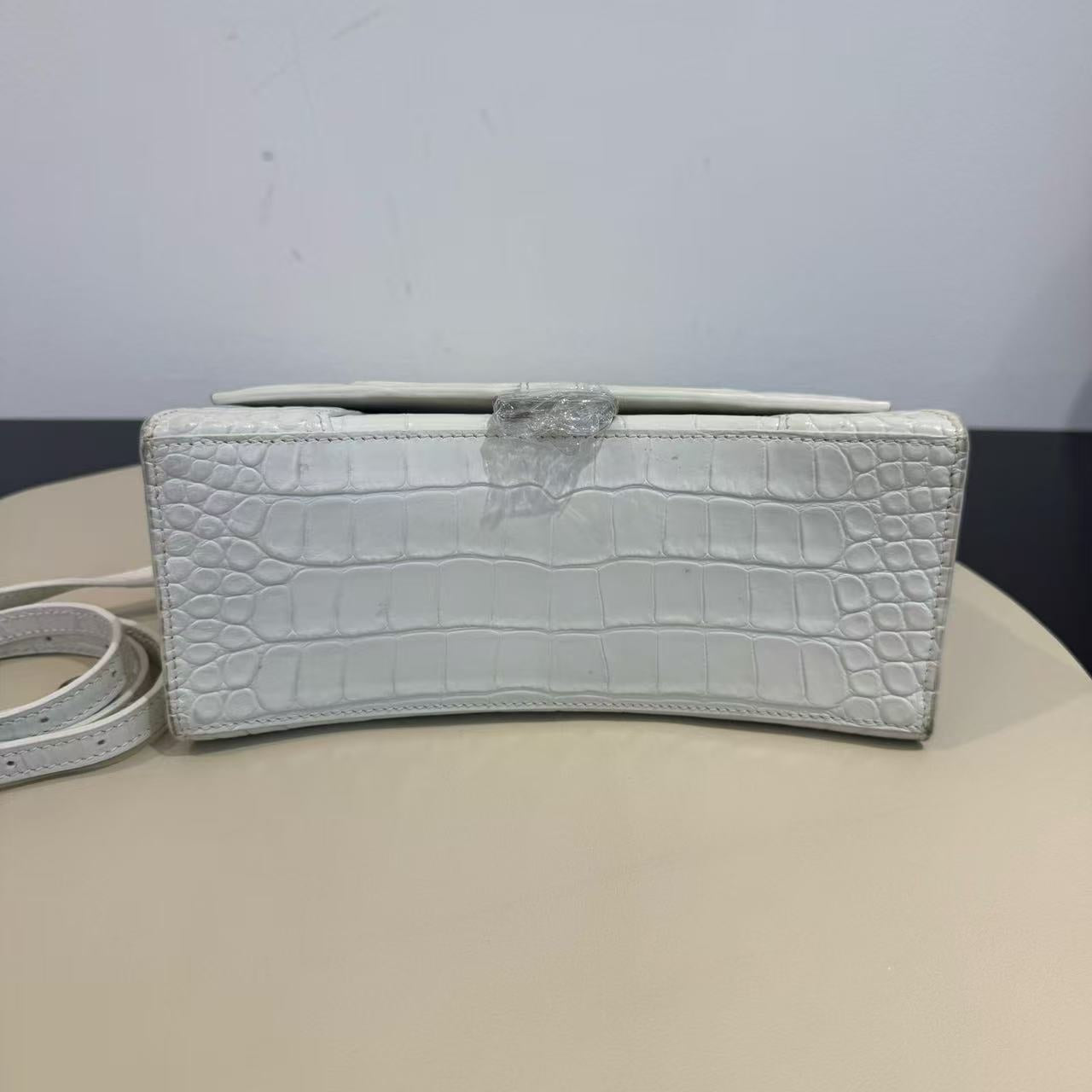 Balenciaga - Hourglass - Leather - White - (small)