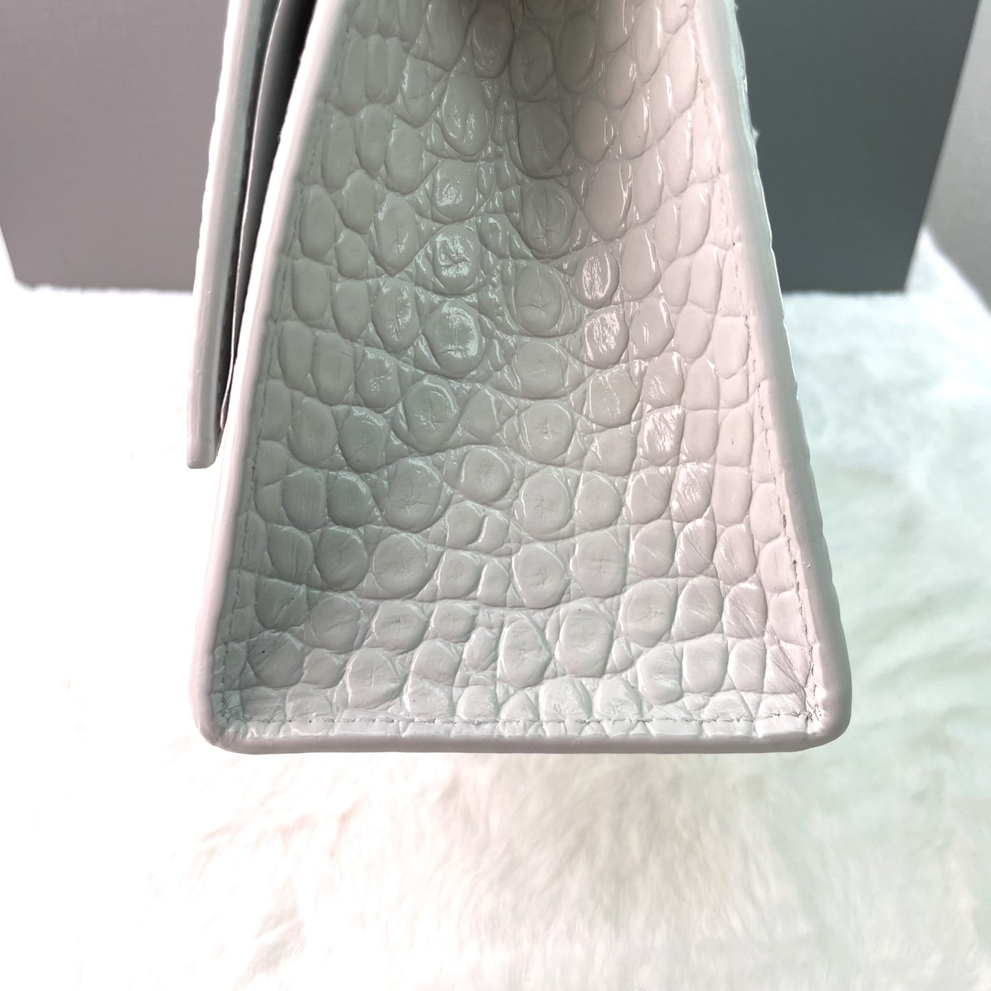 Balenciaga - Hourglass - Leather - White - (small)