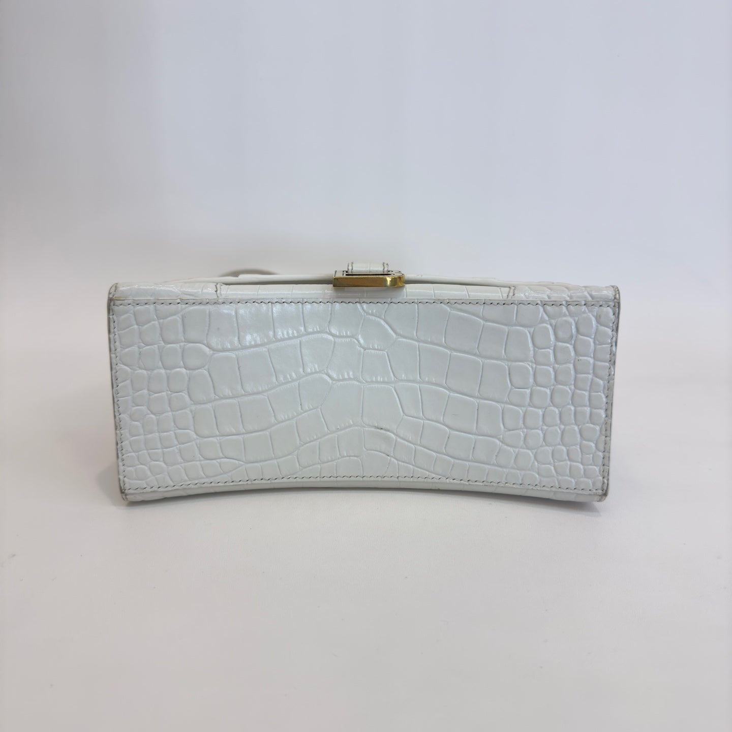 Balenciaga - Hourglass - Leather - White - (Small)