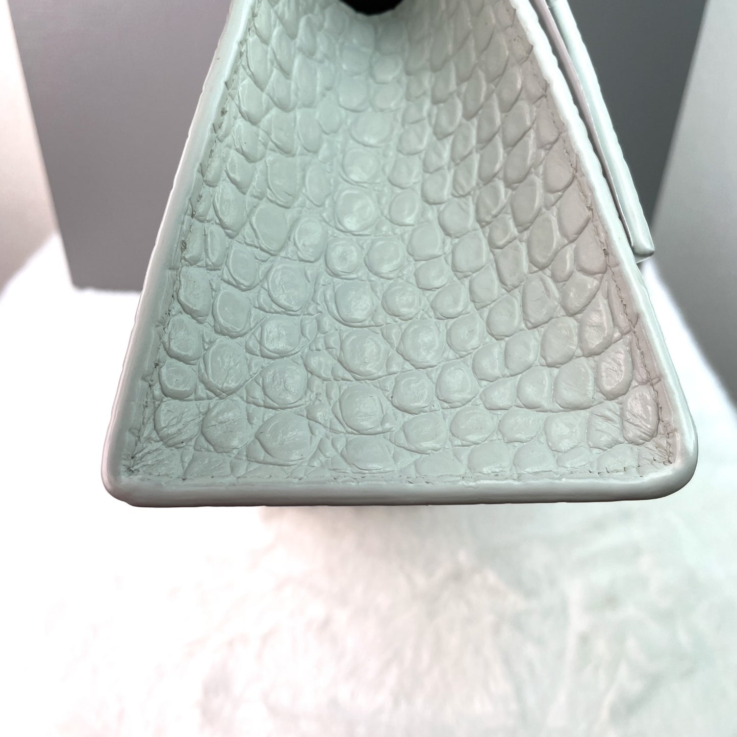Balenciaga - Hourglass - Leather - White - (small)