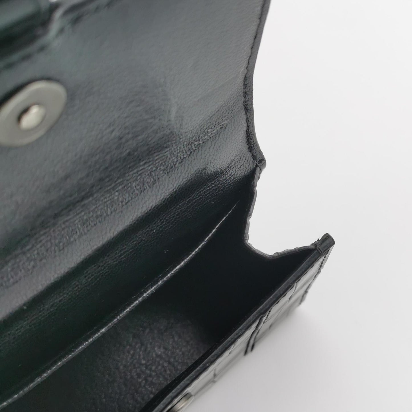 Balenciaga - Hourglass - Patent leather - Black - (mini)