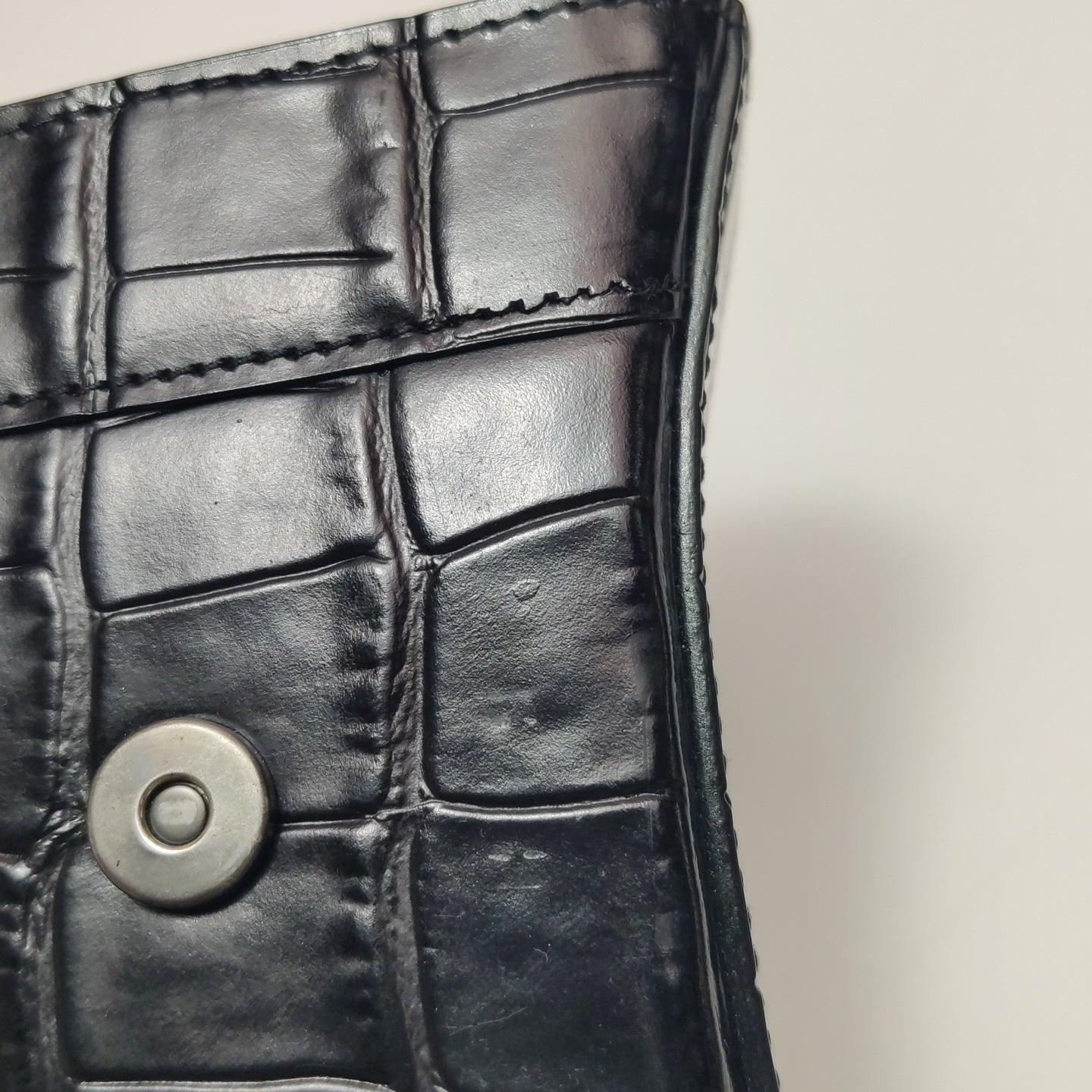 Balenciaga - Hourglass - Patent leather - Black - (mini)