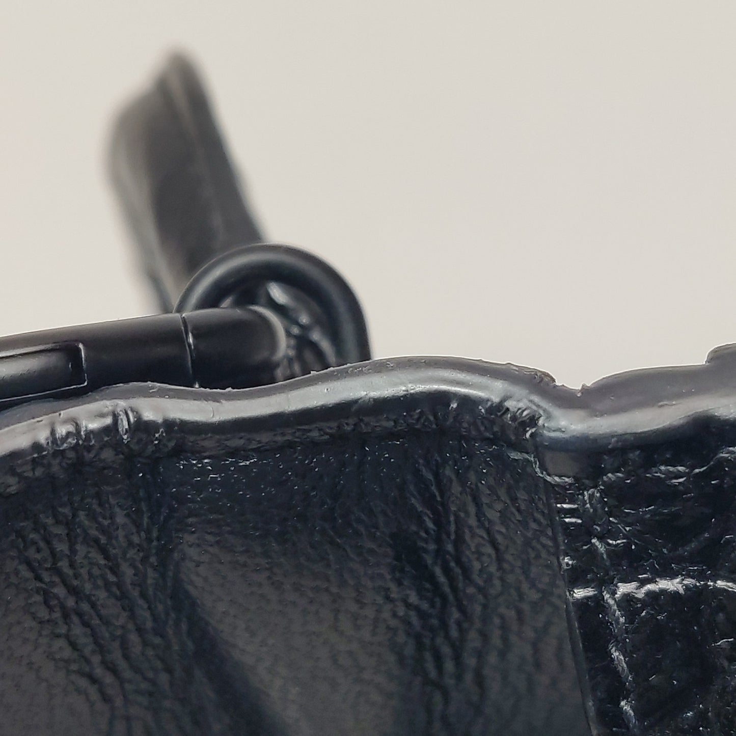 Balenciaga - Hourglass - Patent leather - Black - (mini)