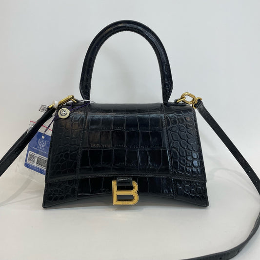 Balenciaga - Hourglass - Patent leather - Black - (Small)