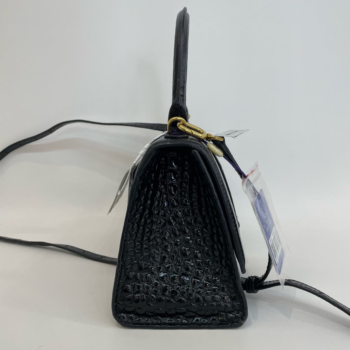 Balenciaga - Hourglass - Patent leather - Black - (Small)