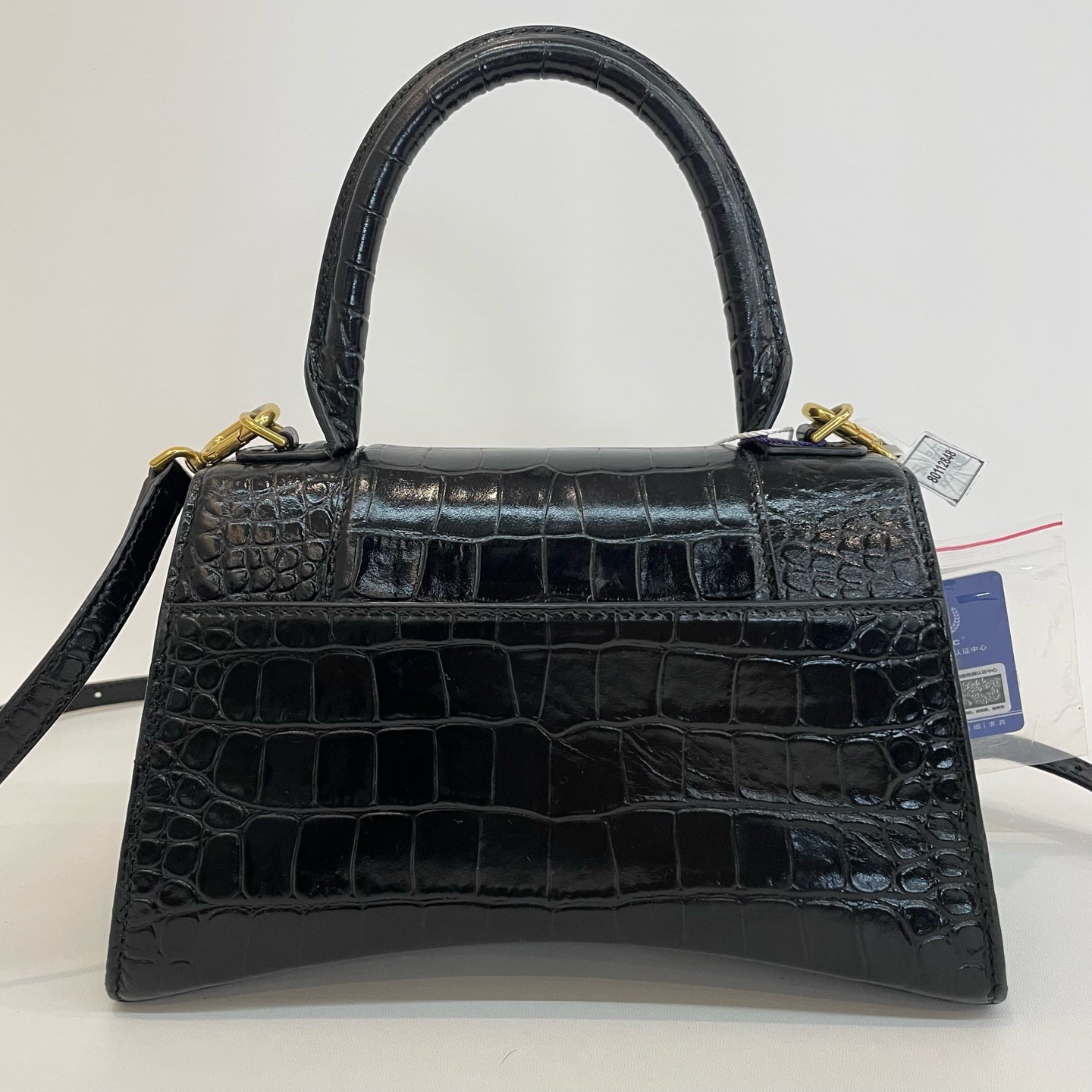 Balenciaga - Hourglass - Patent leather - Black - (Small)