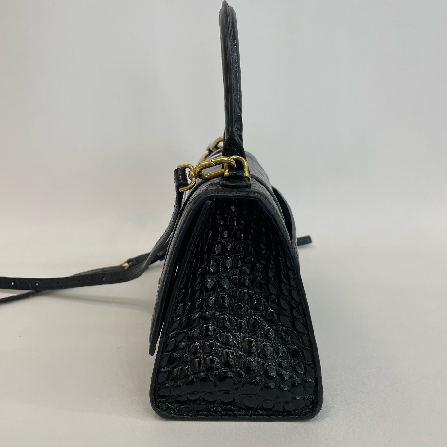 Balenciaga - Hourglass - Patent leather - Black - (Small)
