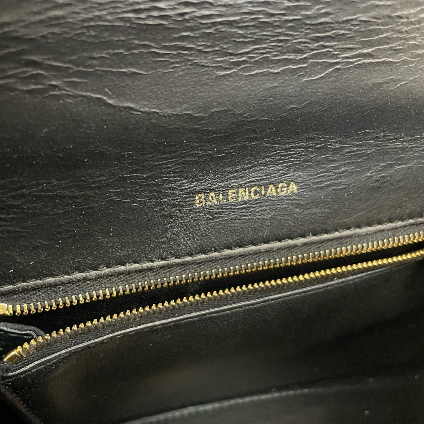 Balenciaga - Hourglass - Patent leather - Black - (Small)