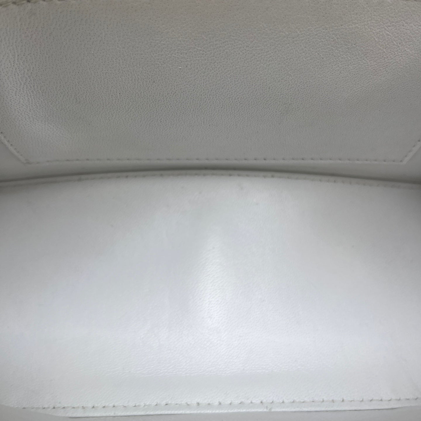Balenciaga - Hourglass - Pebbled leather - White - (Small)