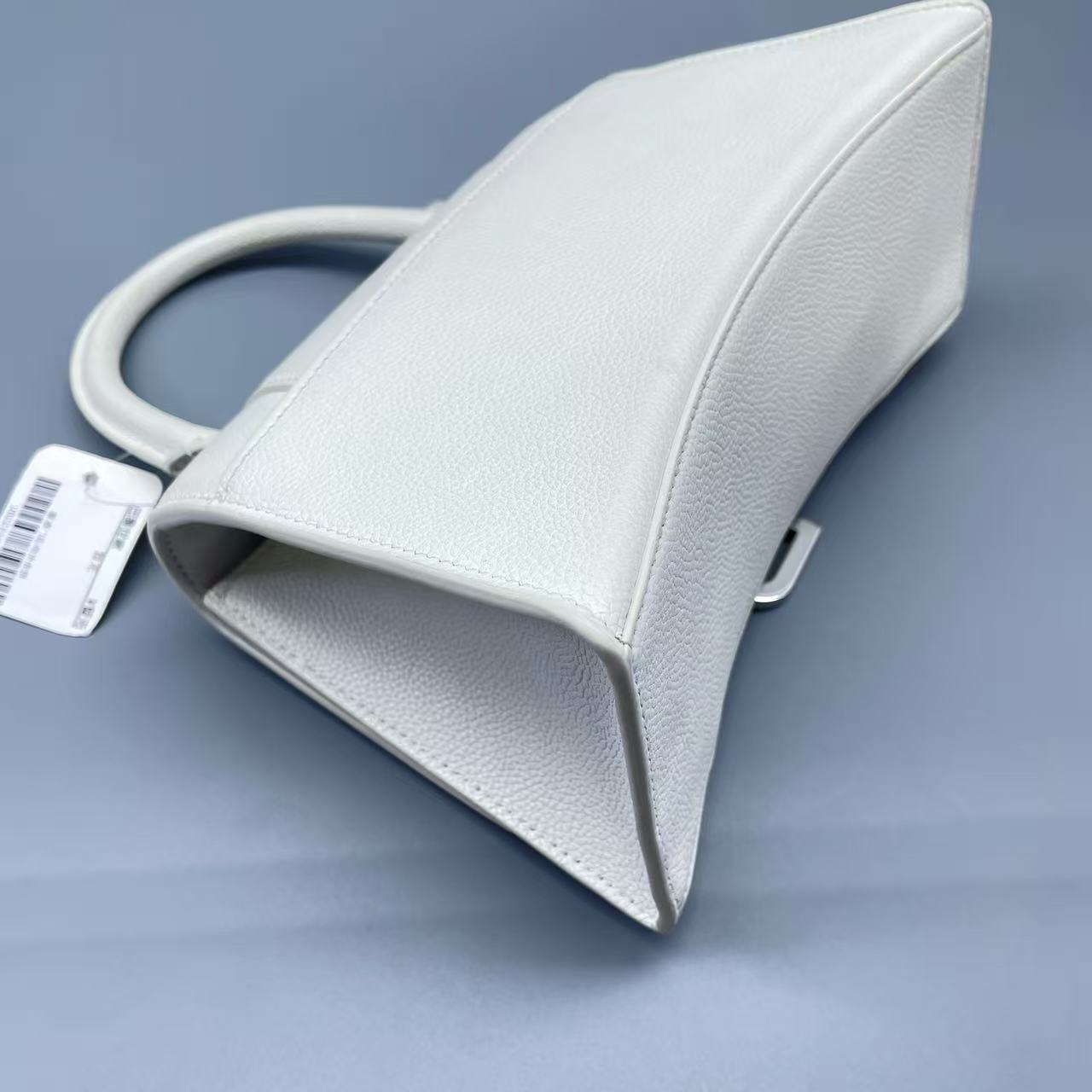 Balenciaga - Hourglass S - Grained calfskin leather - White - (Small)