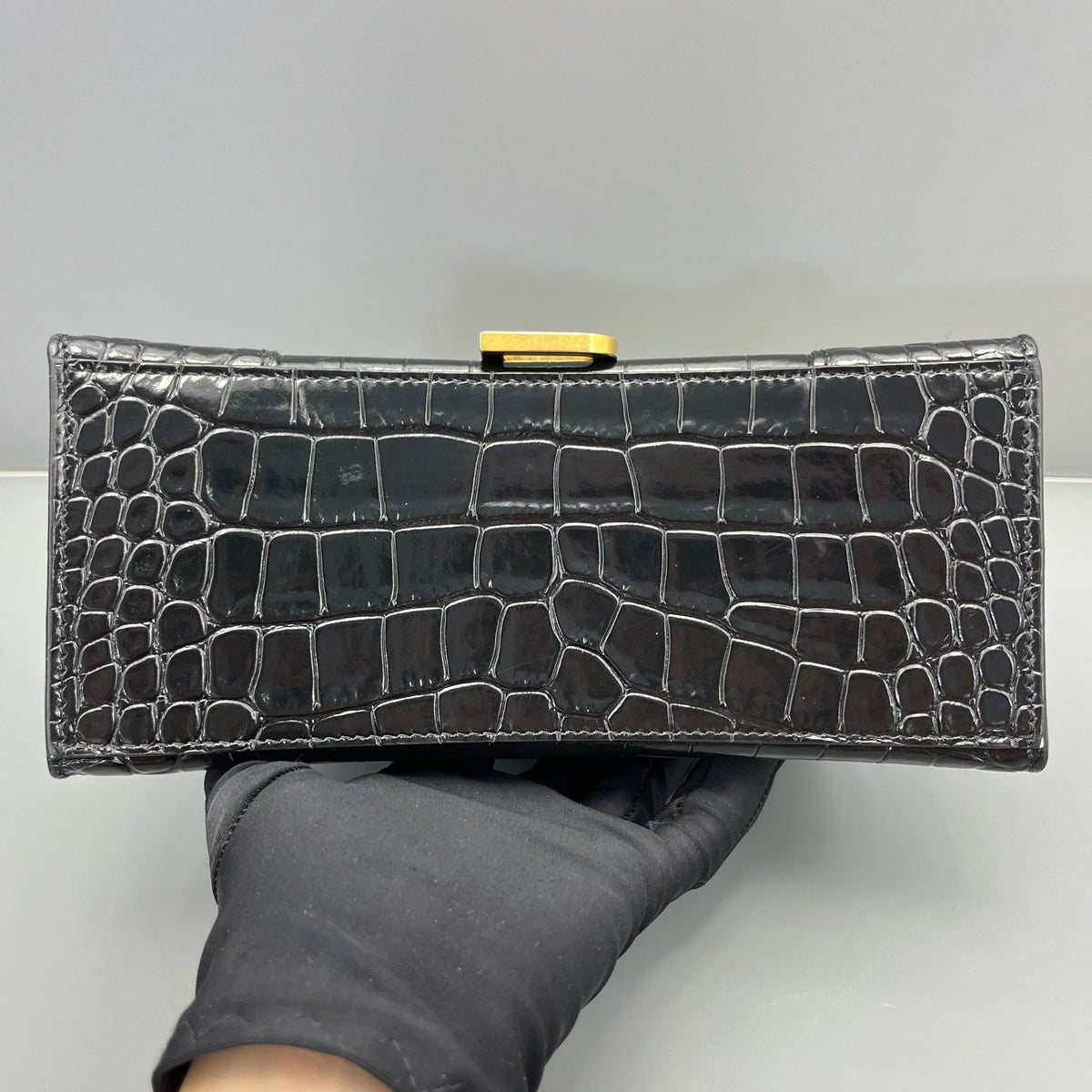 Balenciaga - Hourglass S - Leather - Black - (mini)