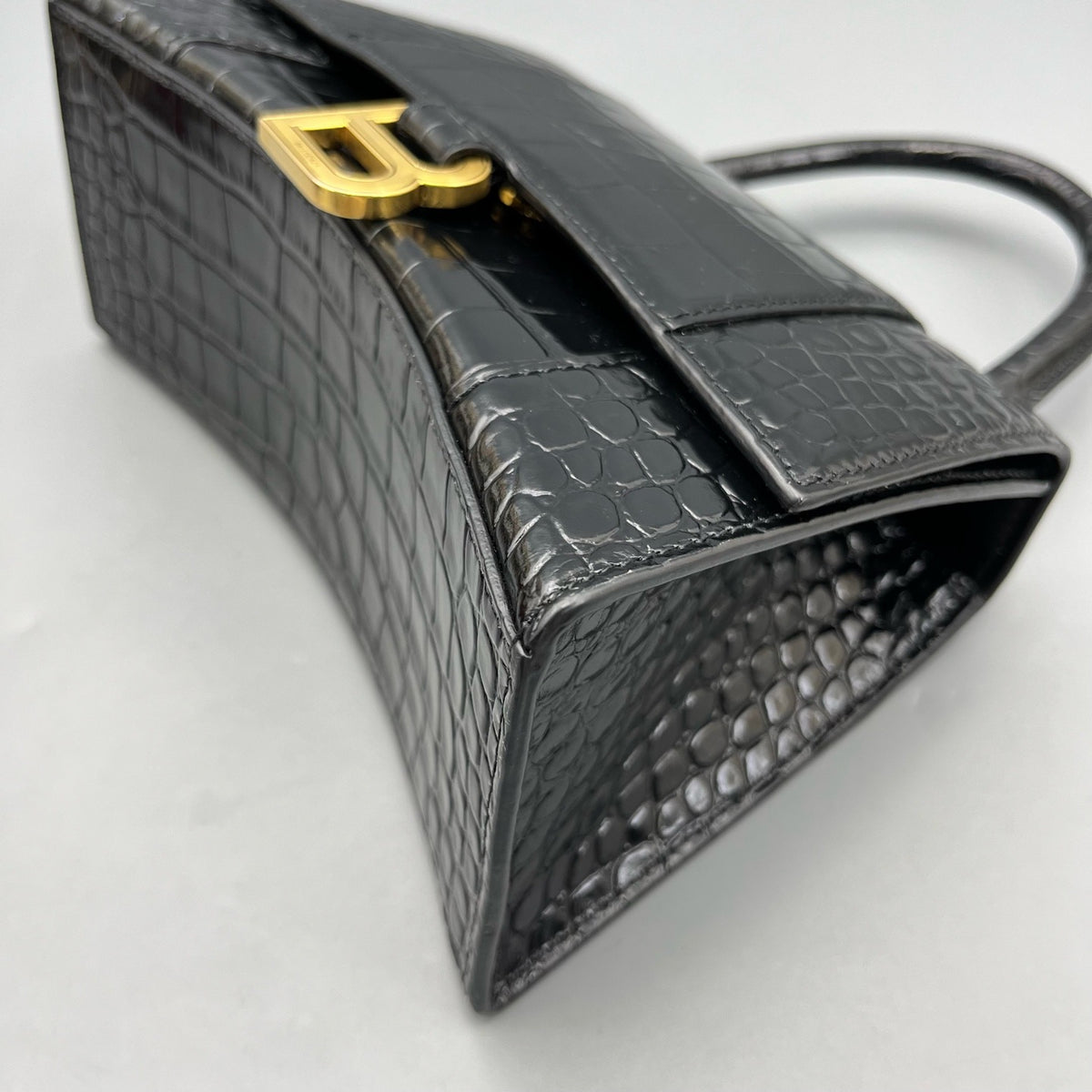 Balenciaga - Hourglass S - Leather - Black - (mini)